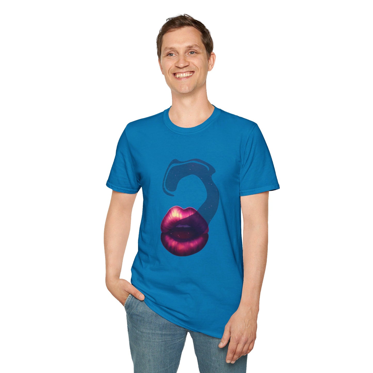 Kiss the Cosmos <3 Softstyle T-Shirt