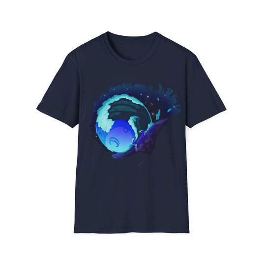 Moonlit Manta Ray T-Shirt