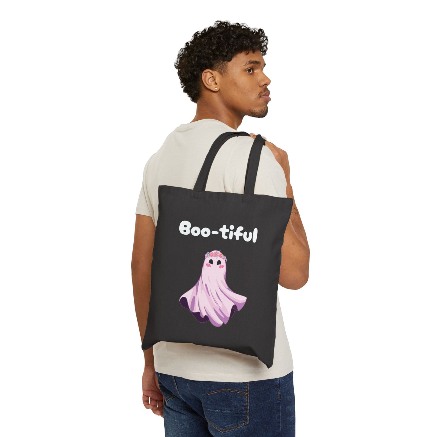 Bootiful! w/ text Tote Bag