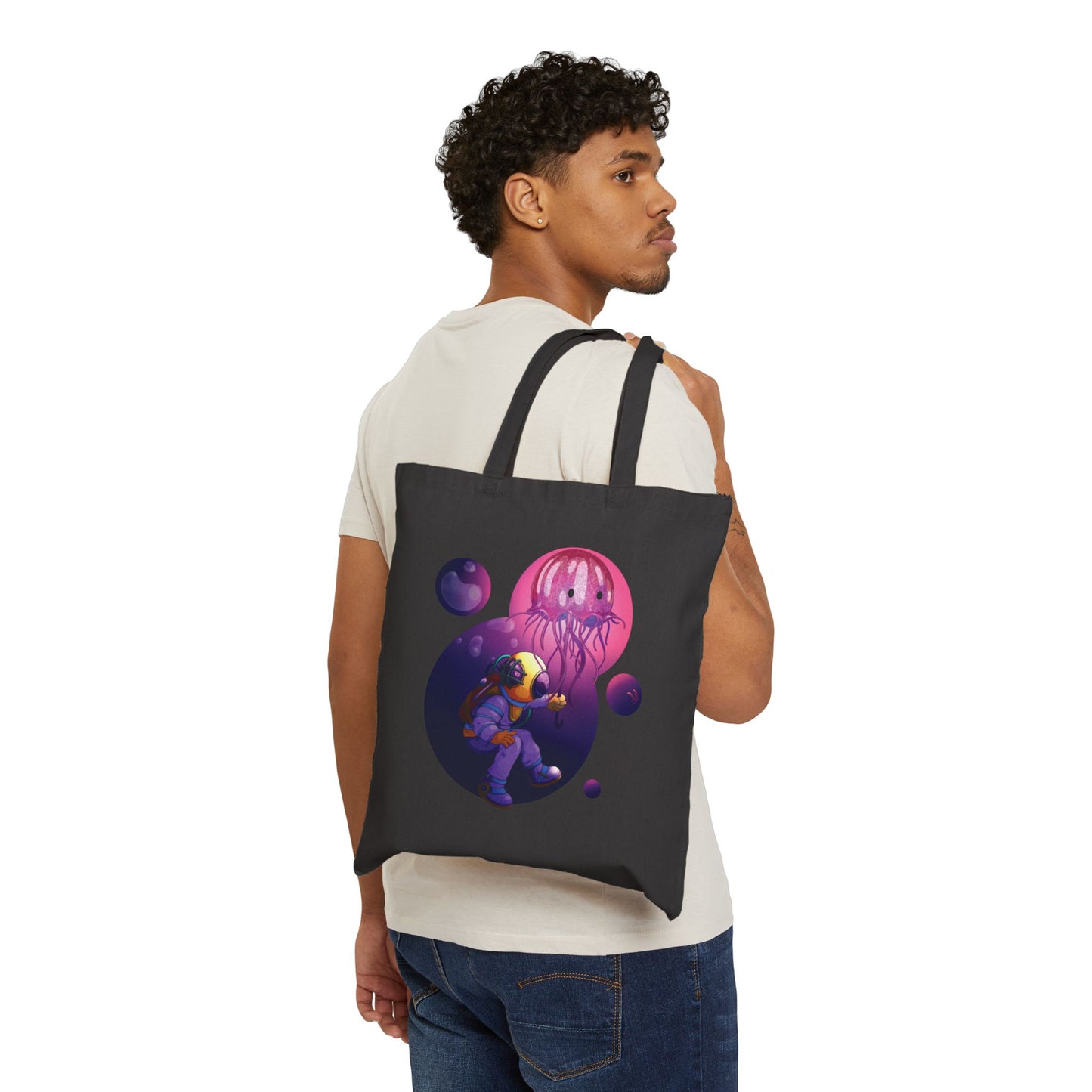 Deep Sea Diver Tote Bag