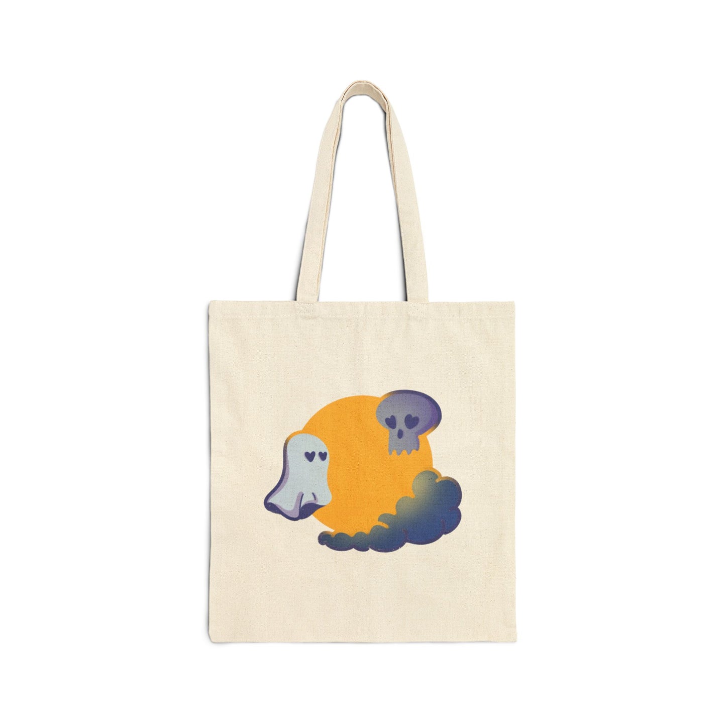 Happily Haunted Canvas Tote Bag