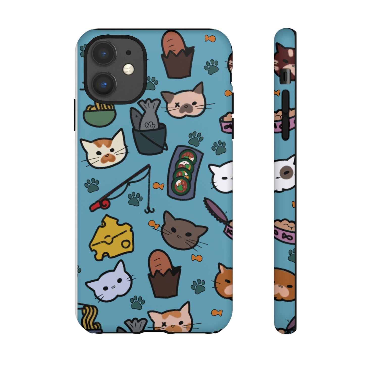 Cats! Blue Tough Cases