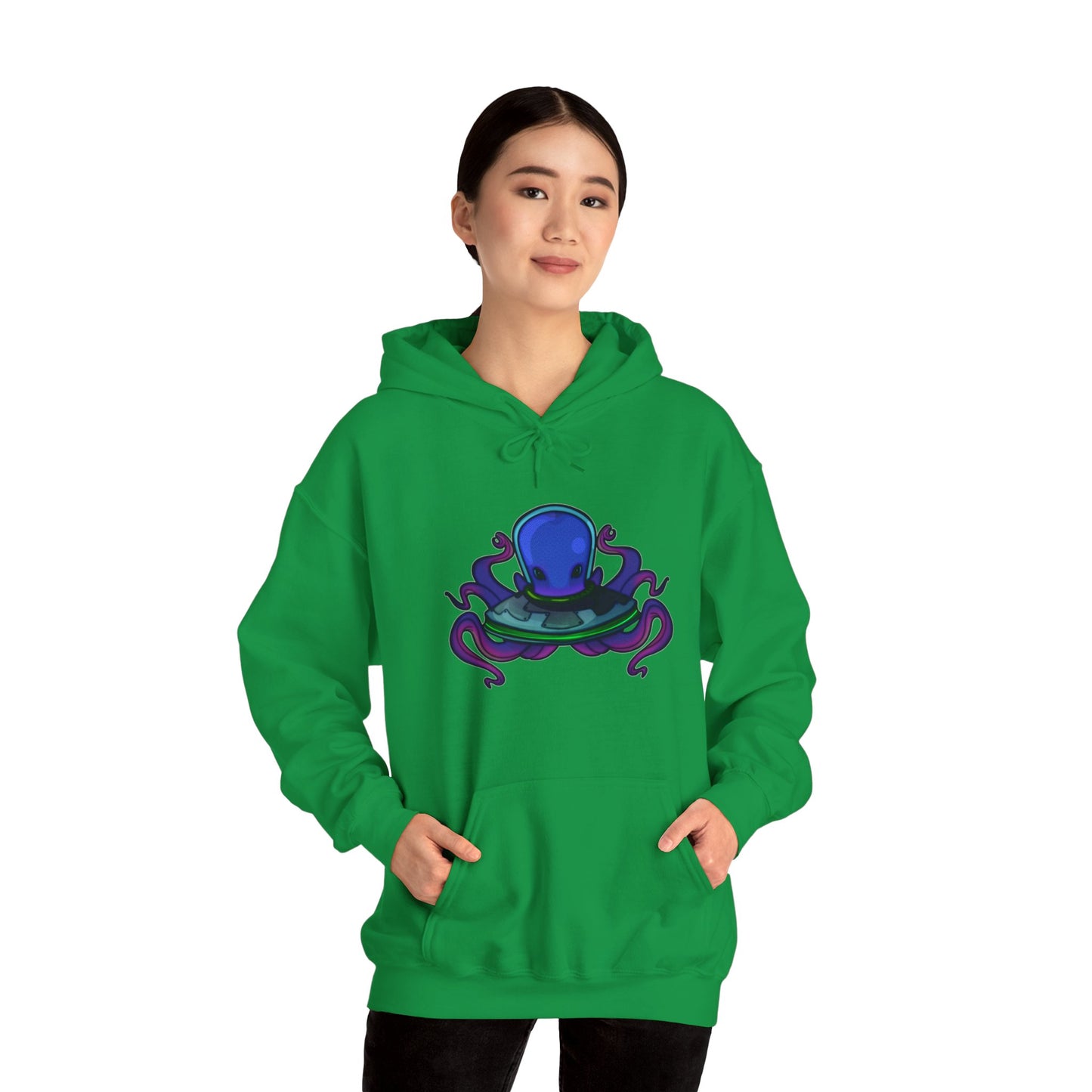 Alien Octopus Heavy Blend™ Hooded Sweatshirt