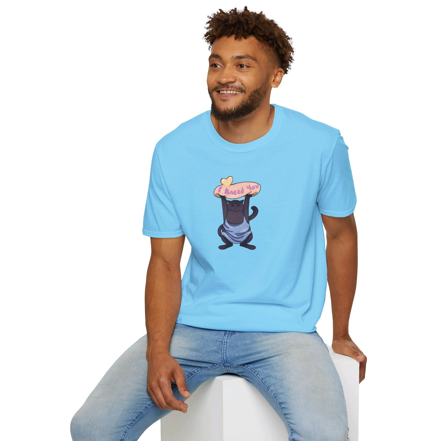 I knead You (Black Cat) Softstyle T-Shirt