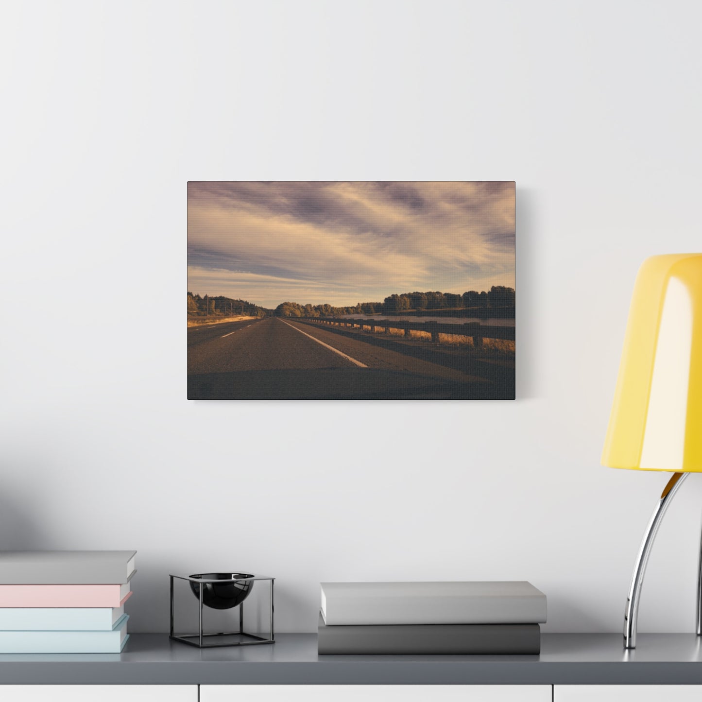 Scenic Road Trip Matte Canvas Print - 12" x 16"