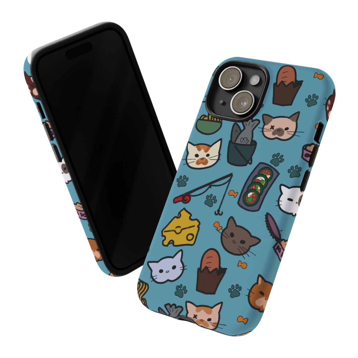 Cats! Blue Tough Cases