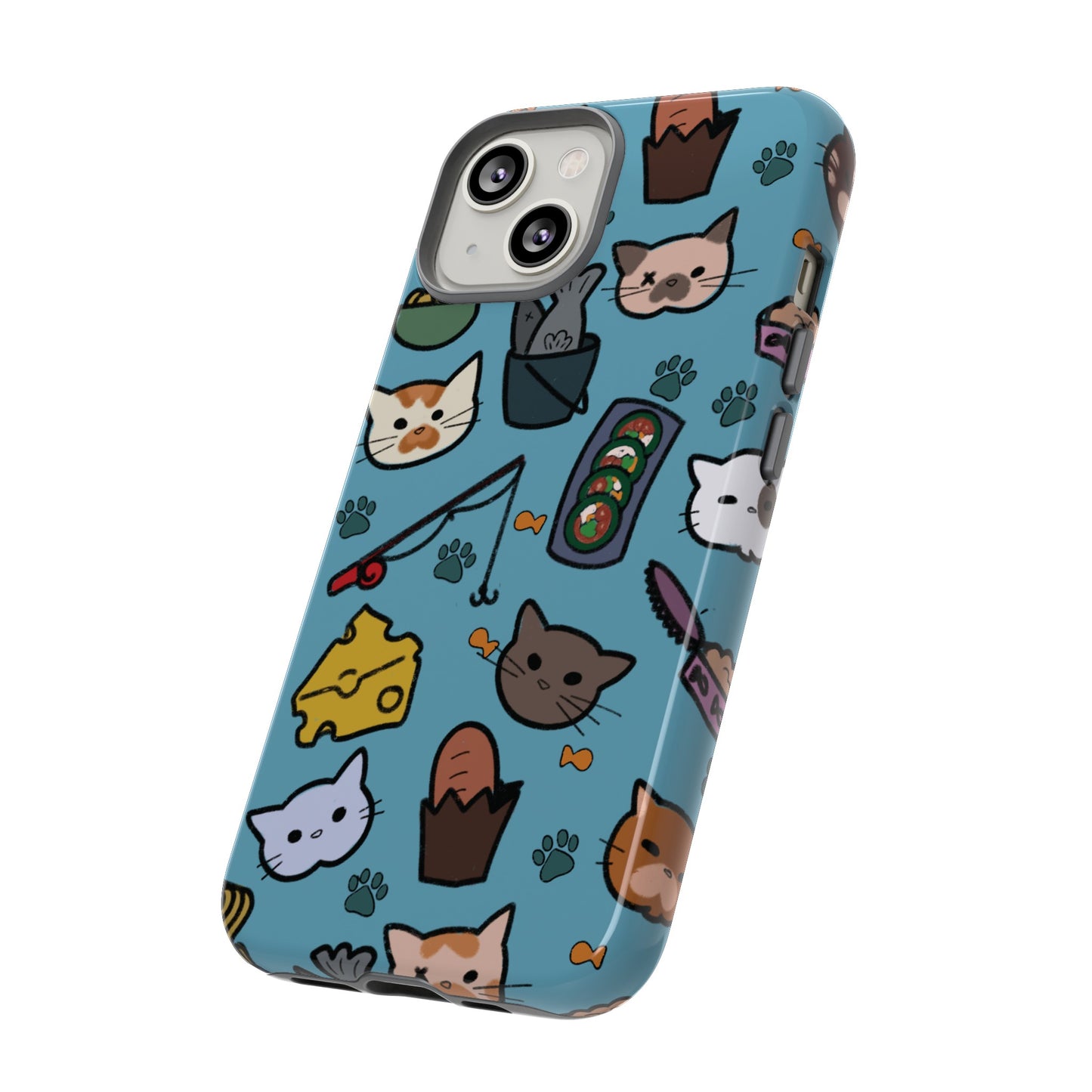 Cats! Blue Tough Cases