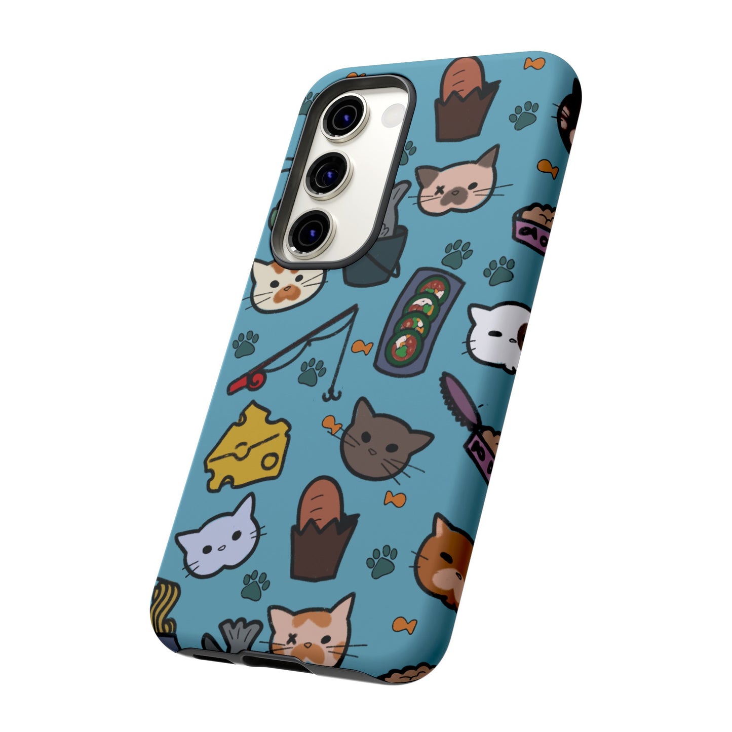 Cats! Blue Tough Cases