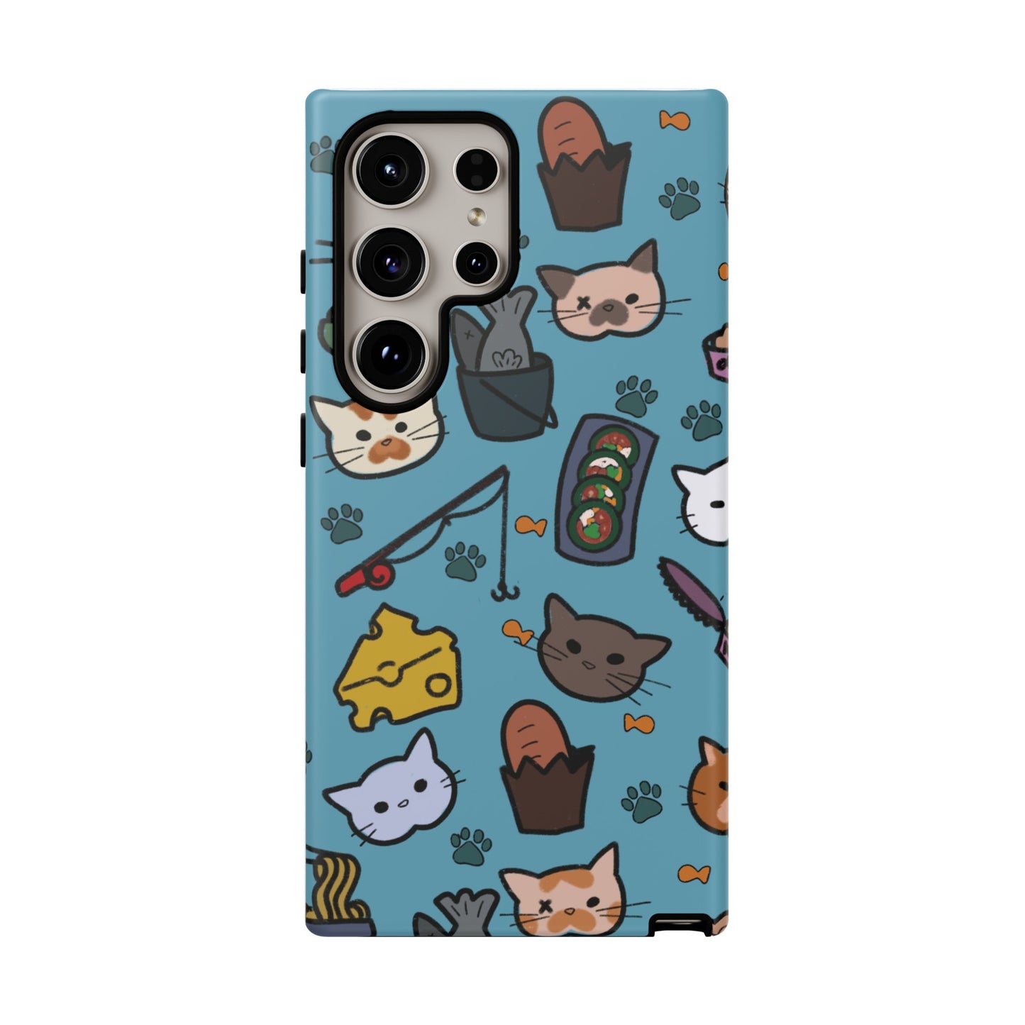 Cats! Blue Tough Cases