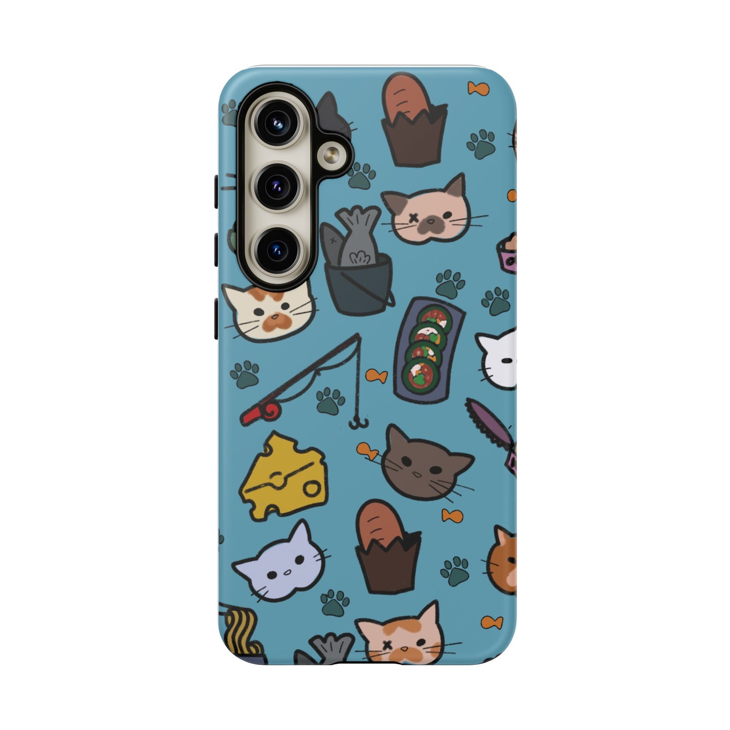 Cats! Blue Tough Cases