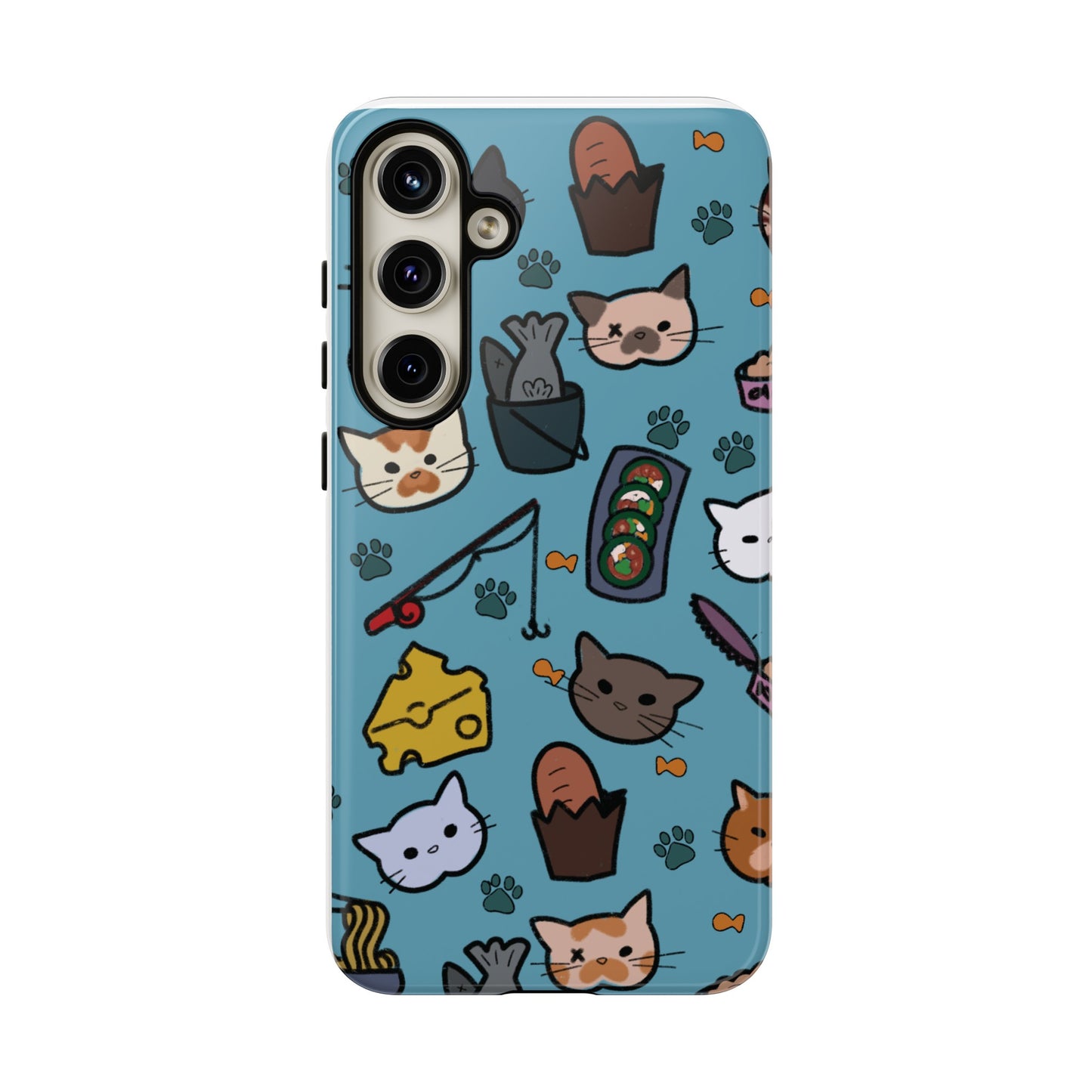 Cats! Blue Tough Cases