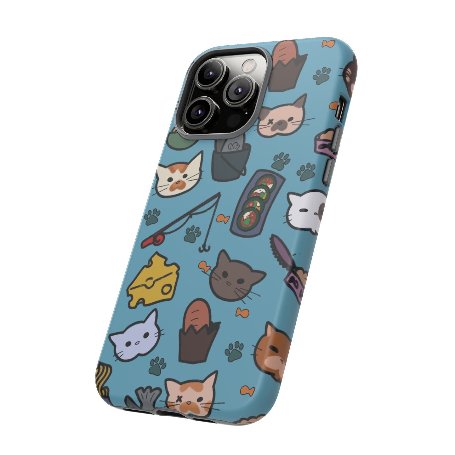 Cats! Blue Tough Cases