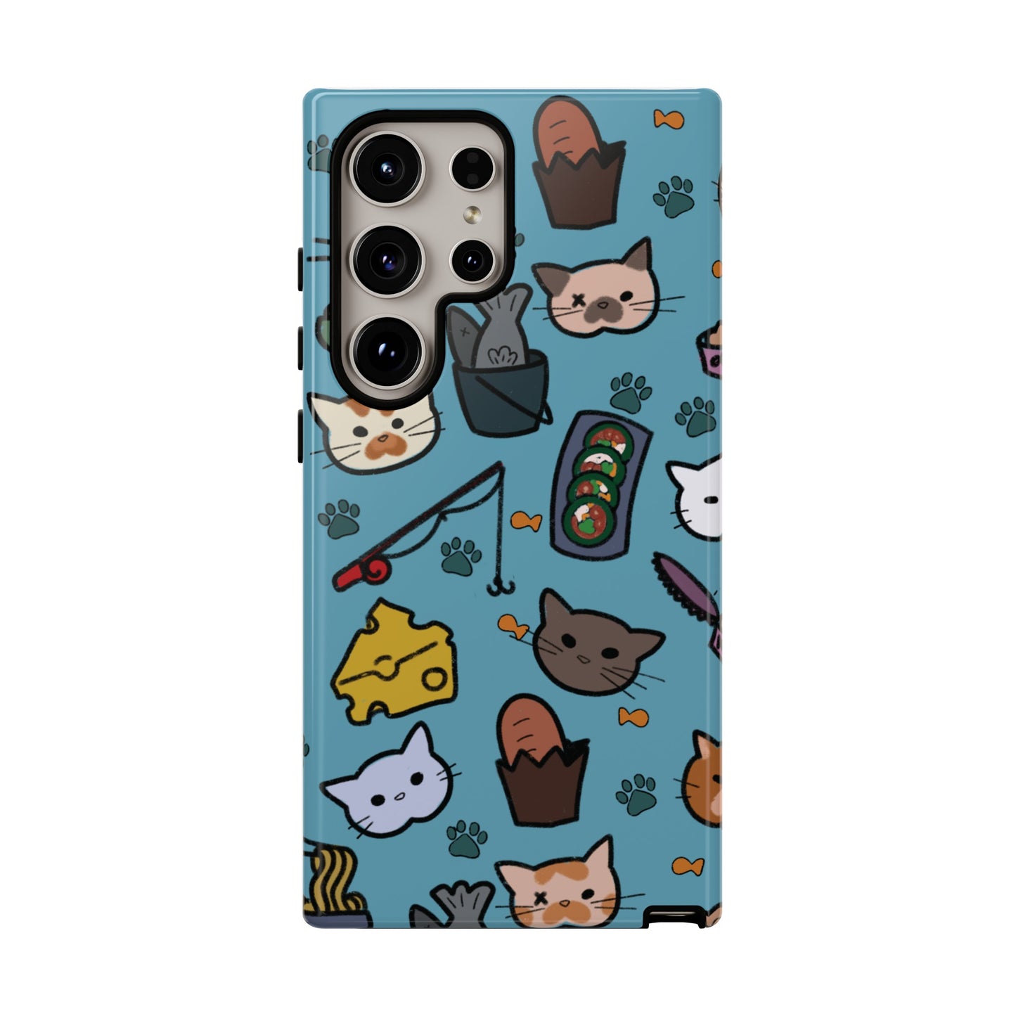 Cats! Blue Tough Cases