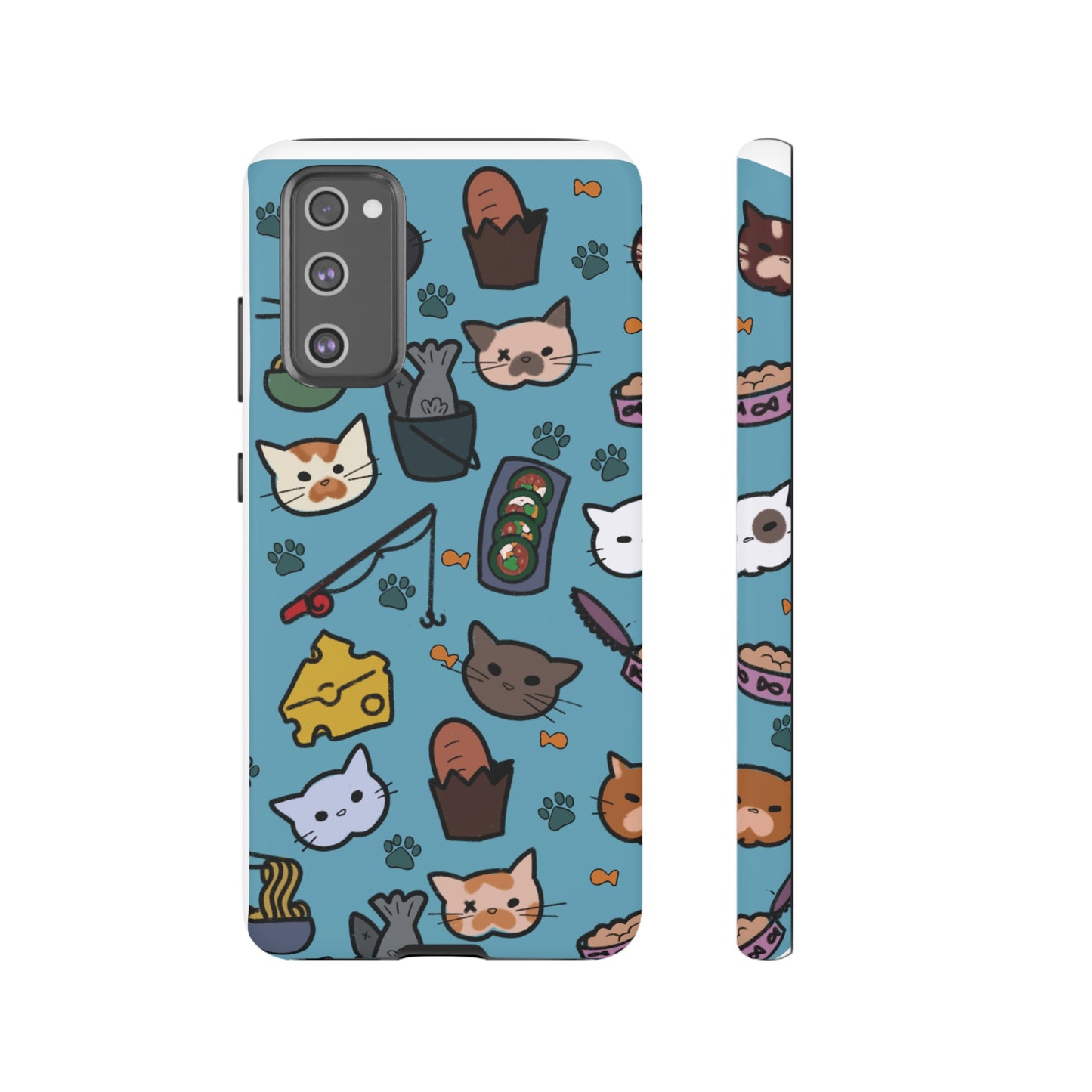 Cats! Blue Tough Cases