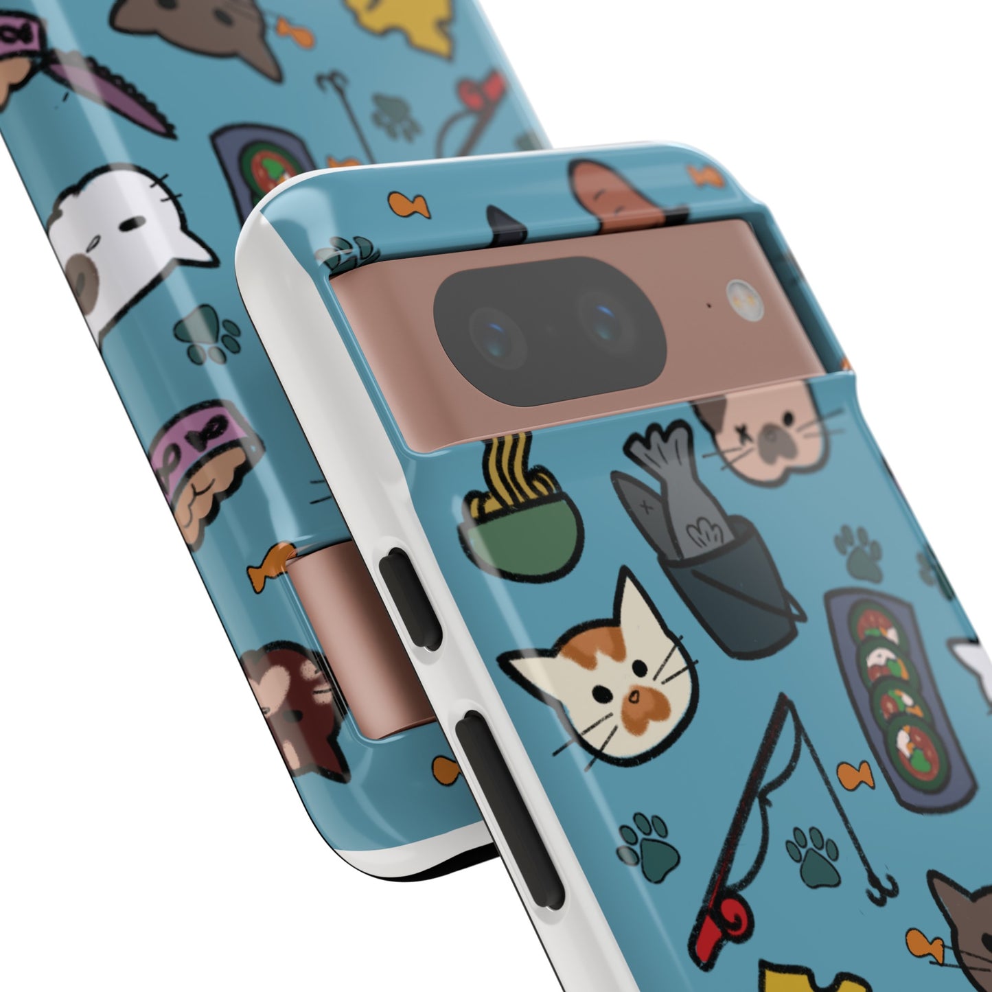 Cats! Blue Tough Cases