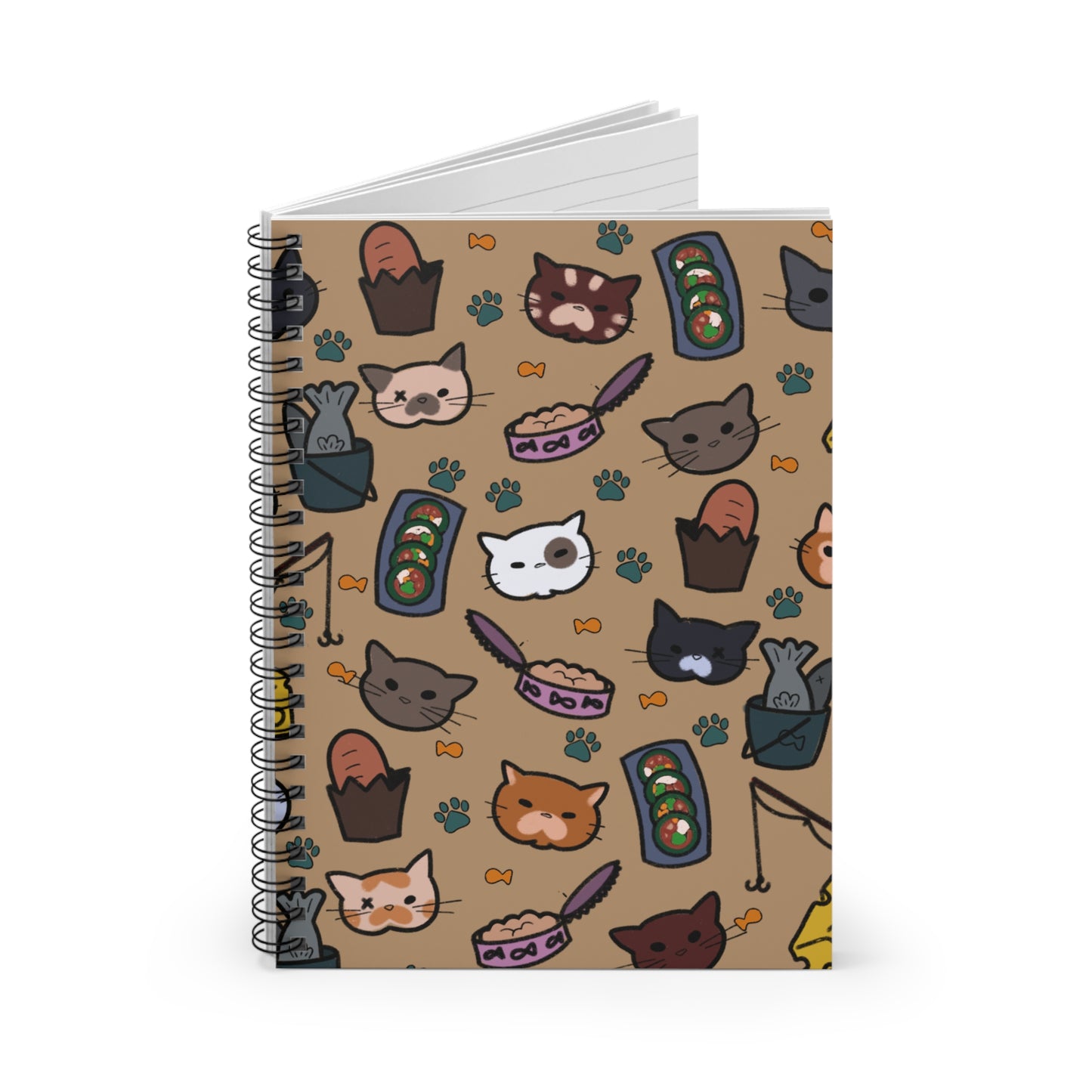 Cats! Spiral Notebook - Ruled Line