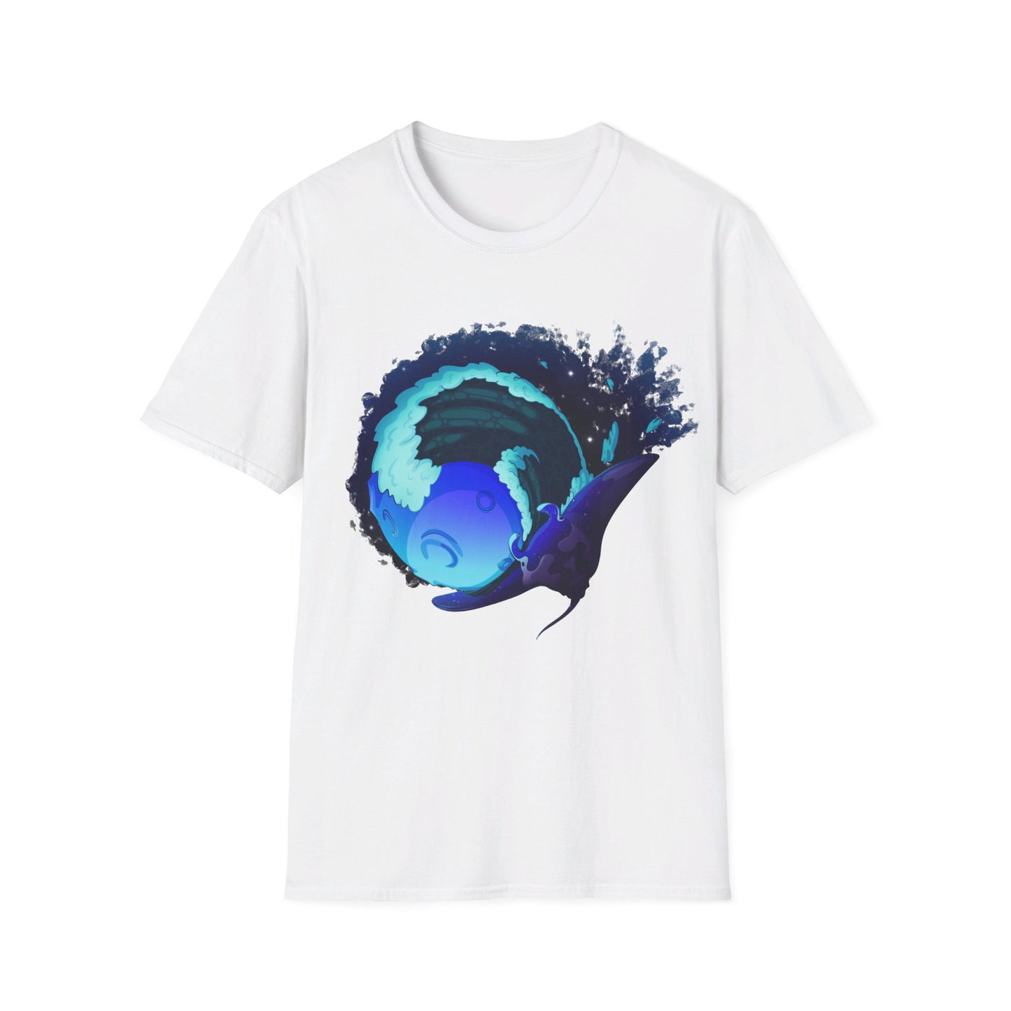 Moonlit Manta Ray T-Shirt