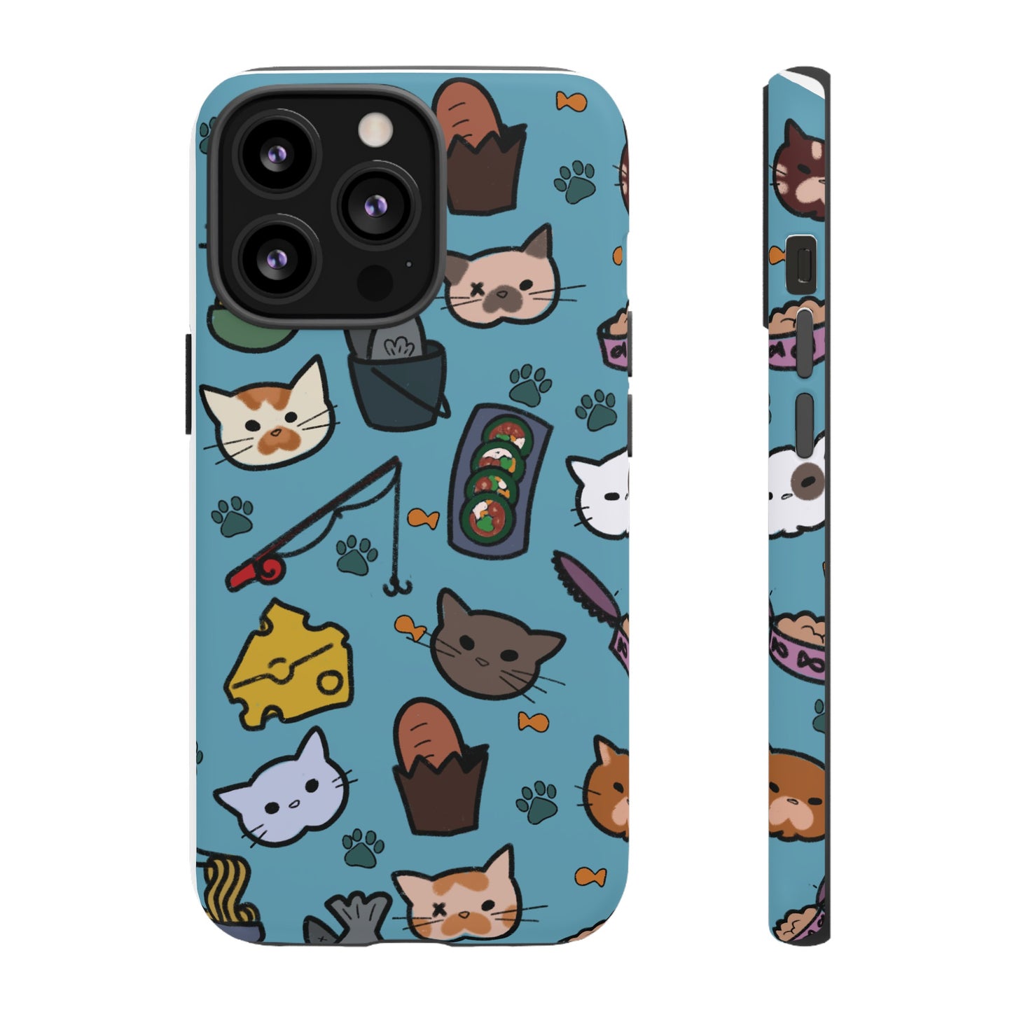 Cats! Blue Tough Cases