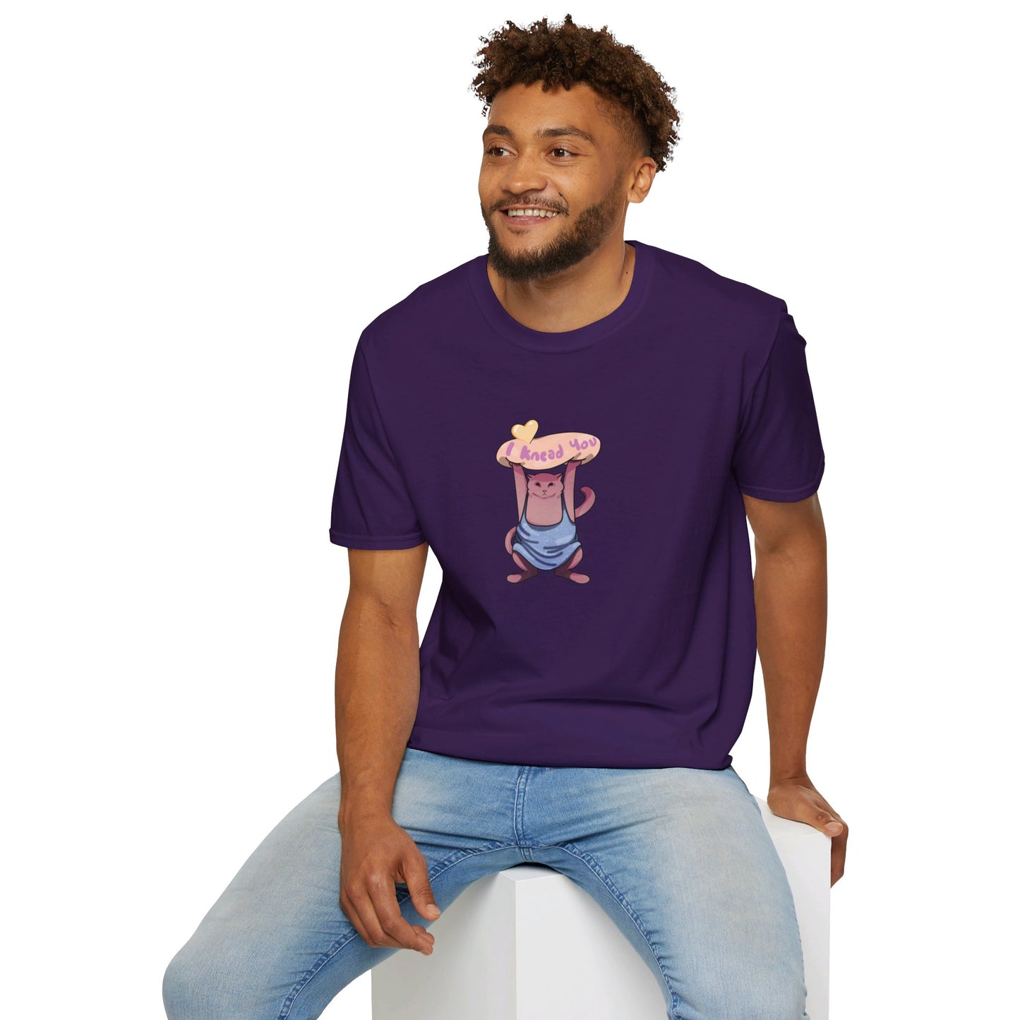 I knead you (beige cat) Softstyle T-Shirt