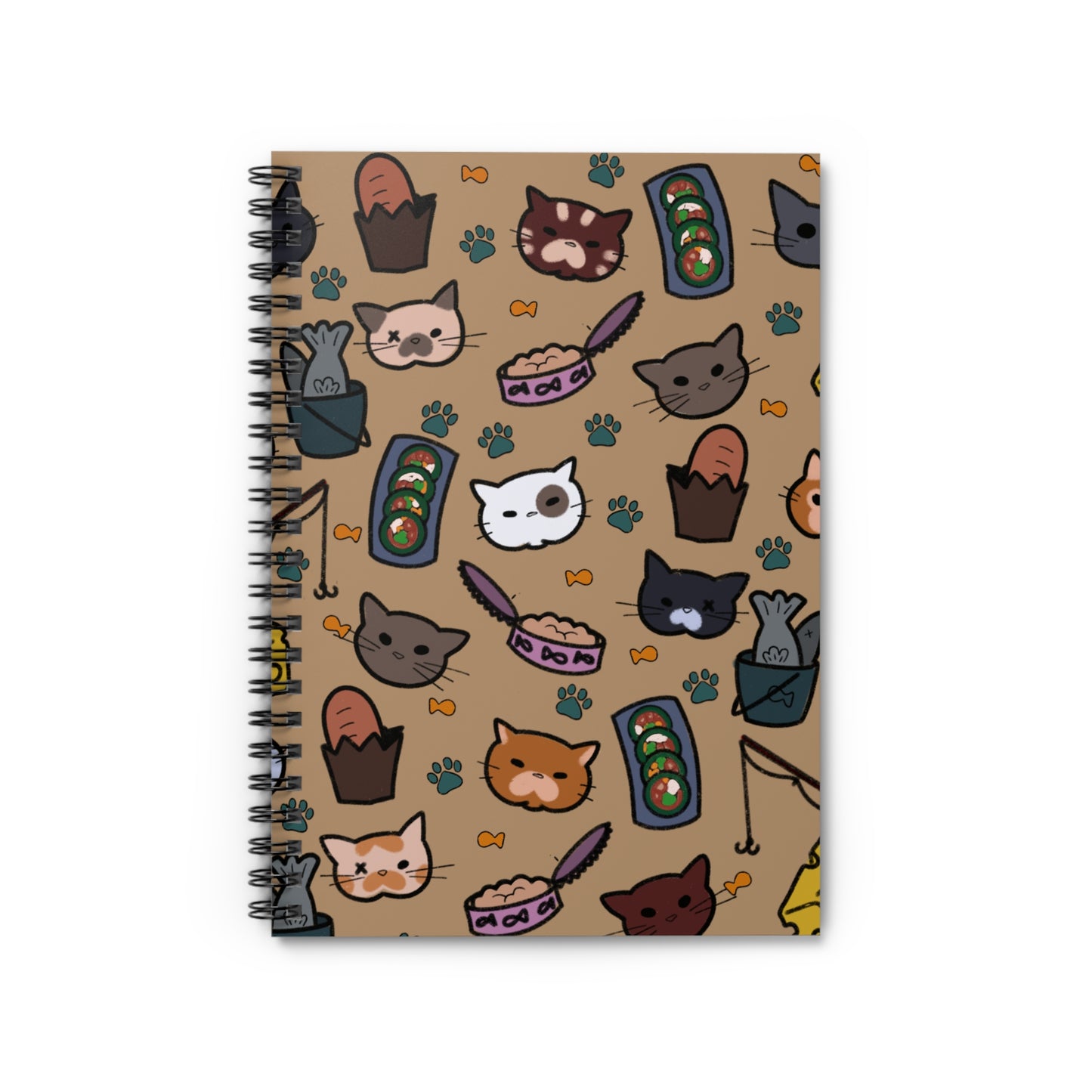 Cats! Spiral Notebook - Ruled Line