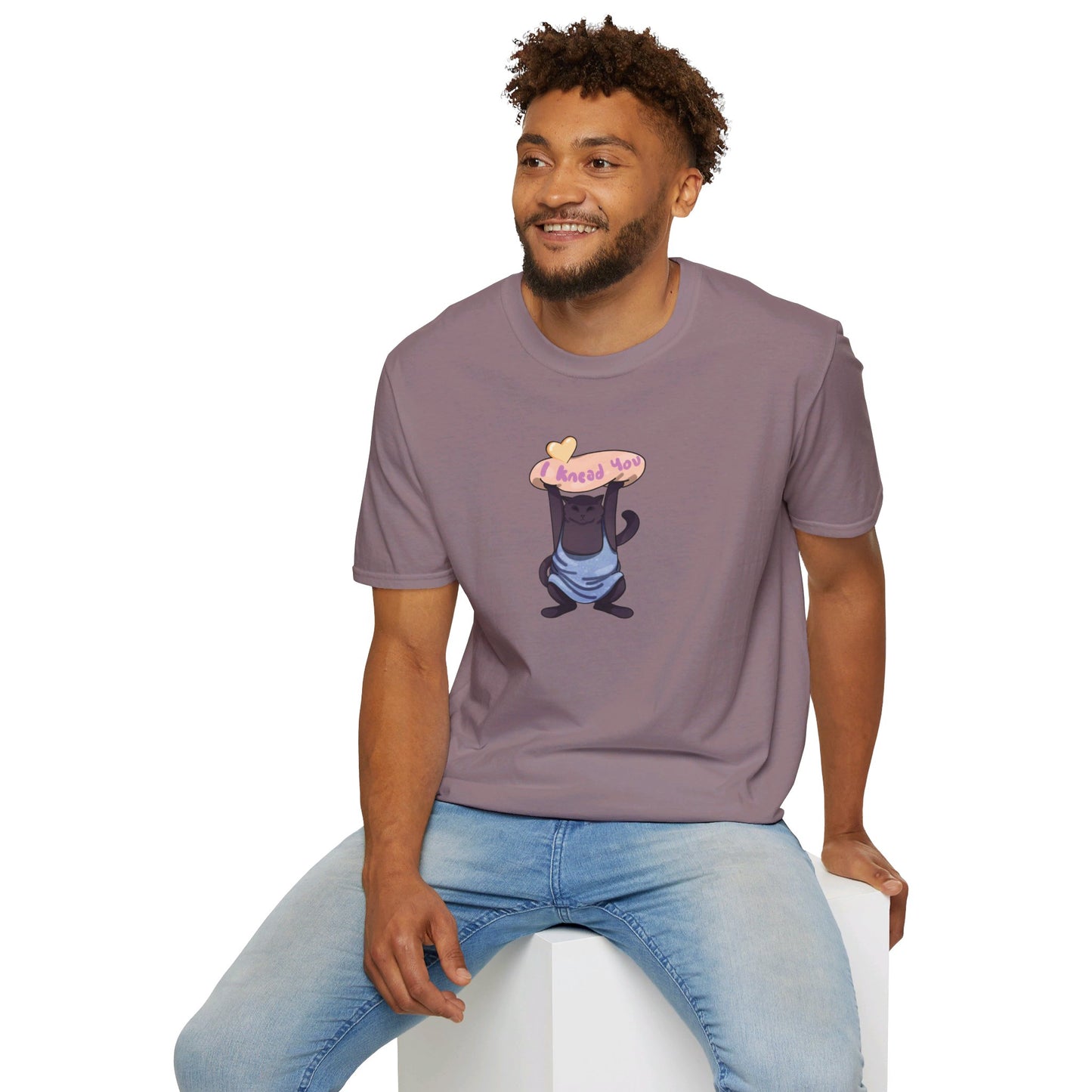 I knead You (Black Cat) Softstyle T-Shirt