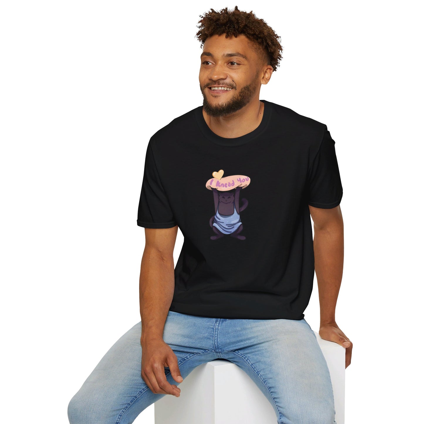 I knead You (Black Cat) Softstyle T-Shirt