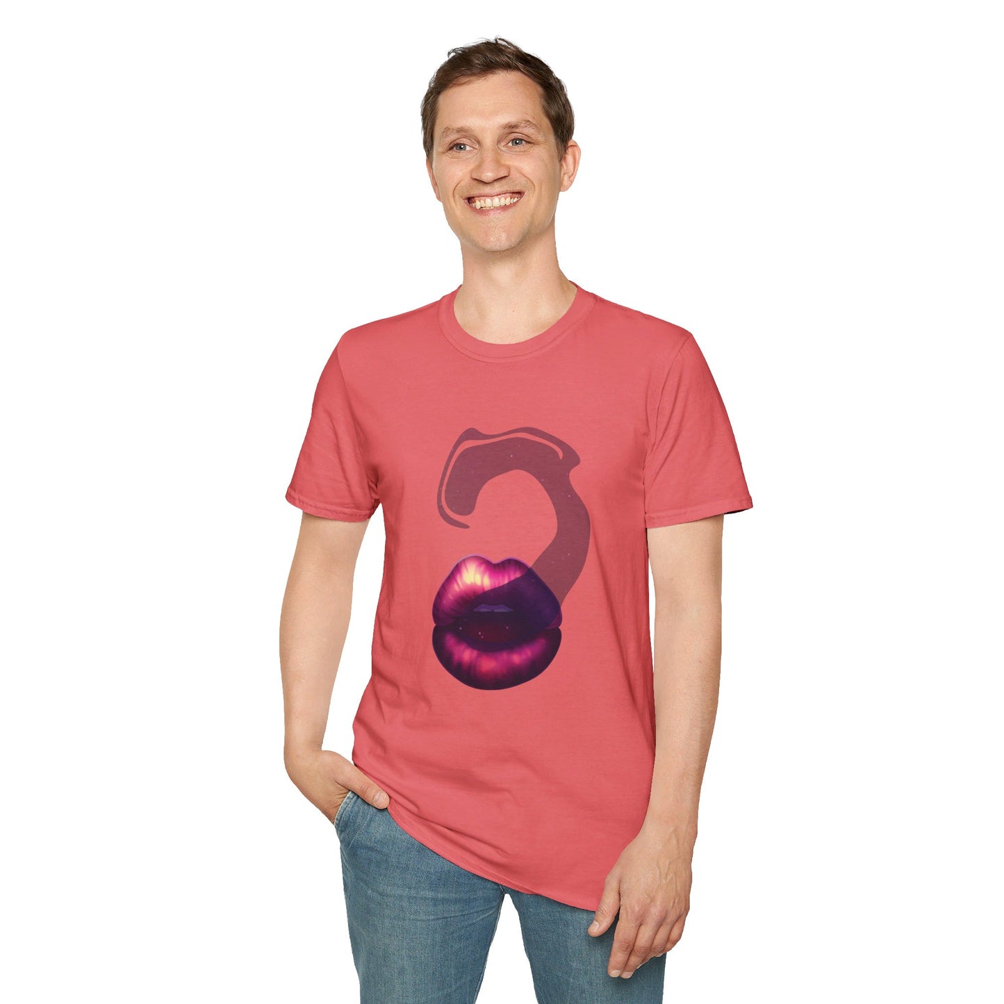 Kiss the Cosmos <3 Softstyle T-Shirt