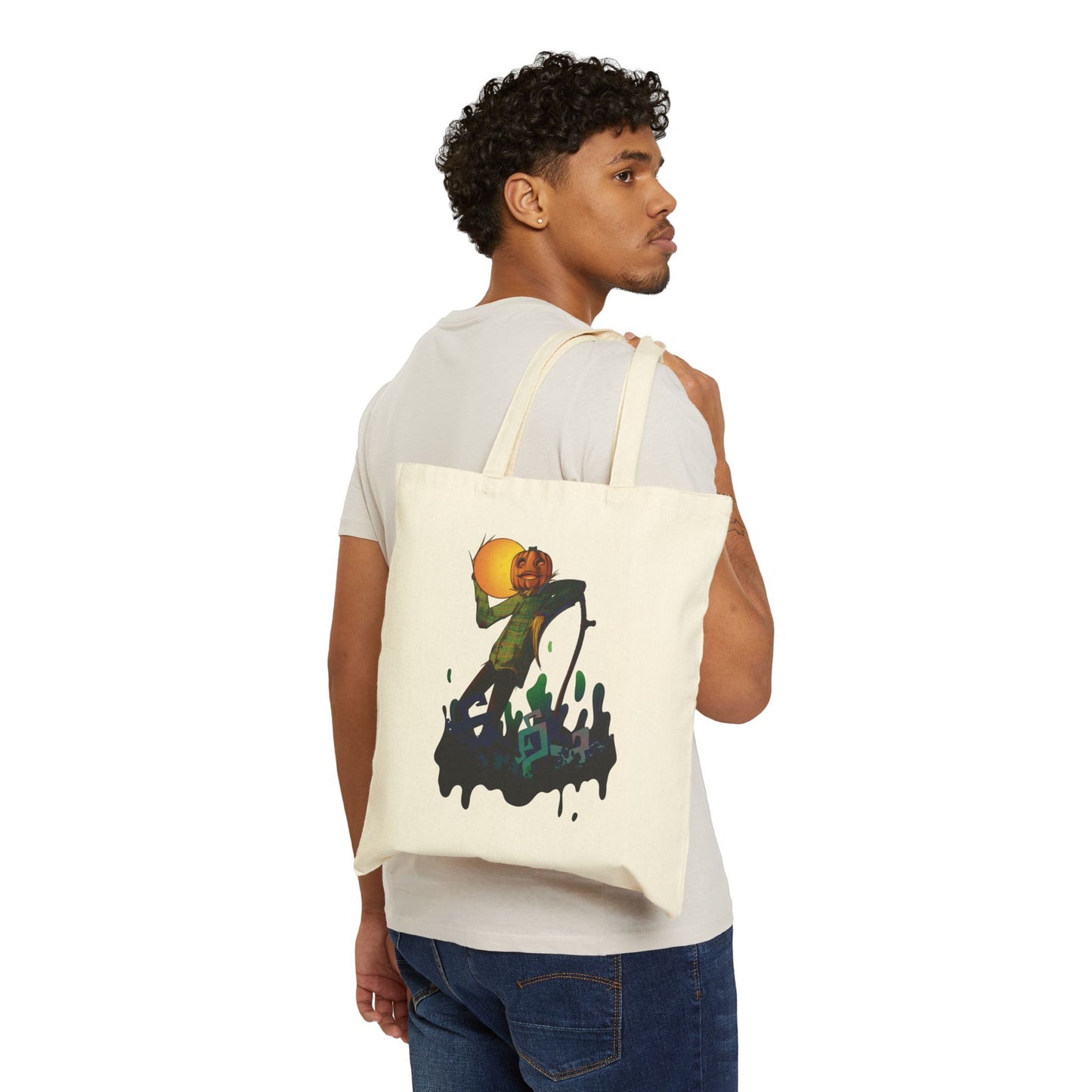 Spooky Jack Tote Bag