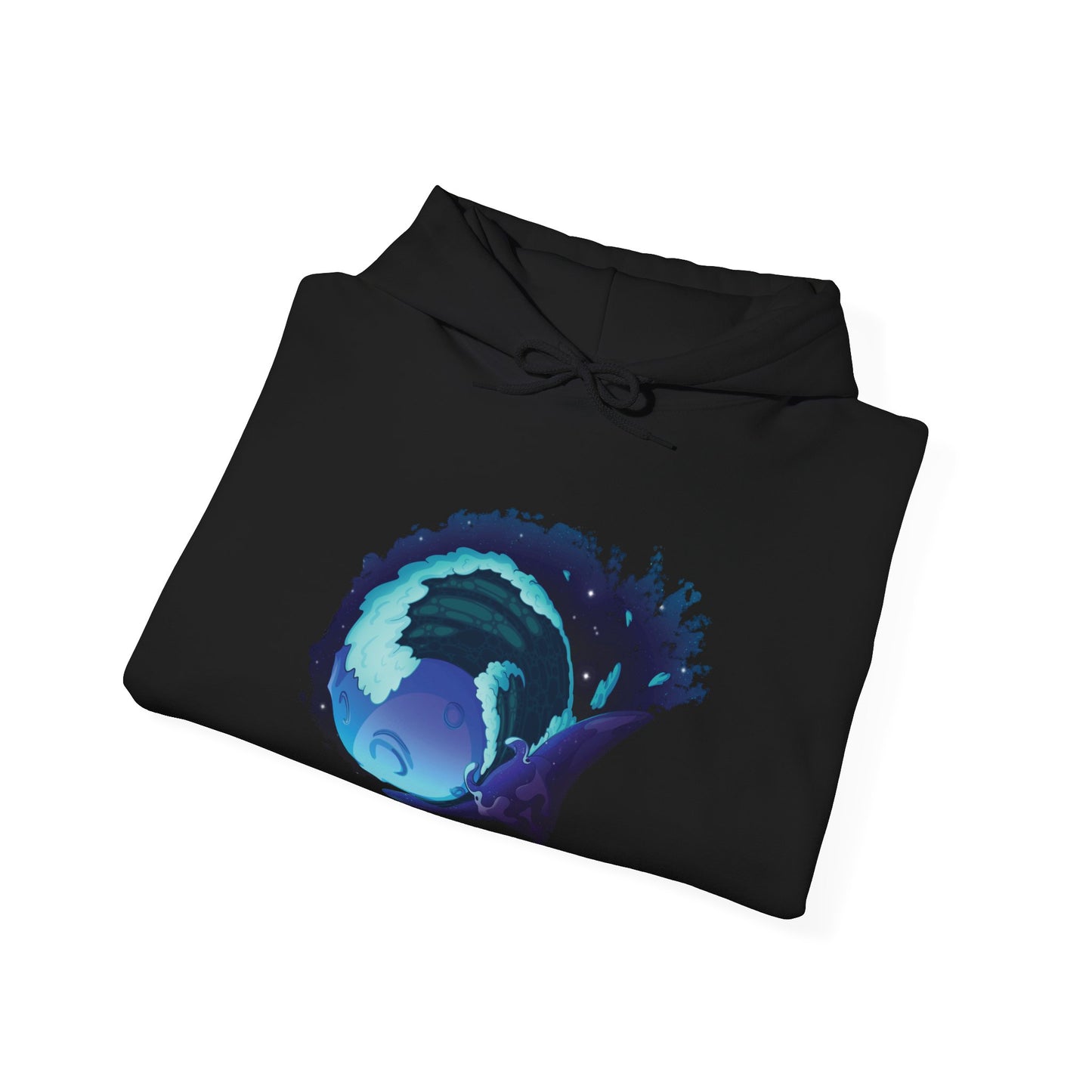 Moonlit Manta Ray Heavy Blend™ Hooded Sweatshirt