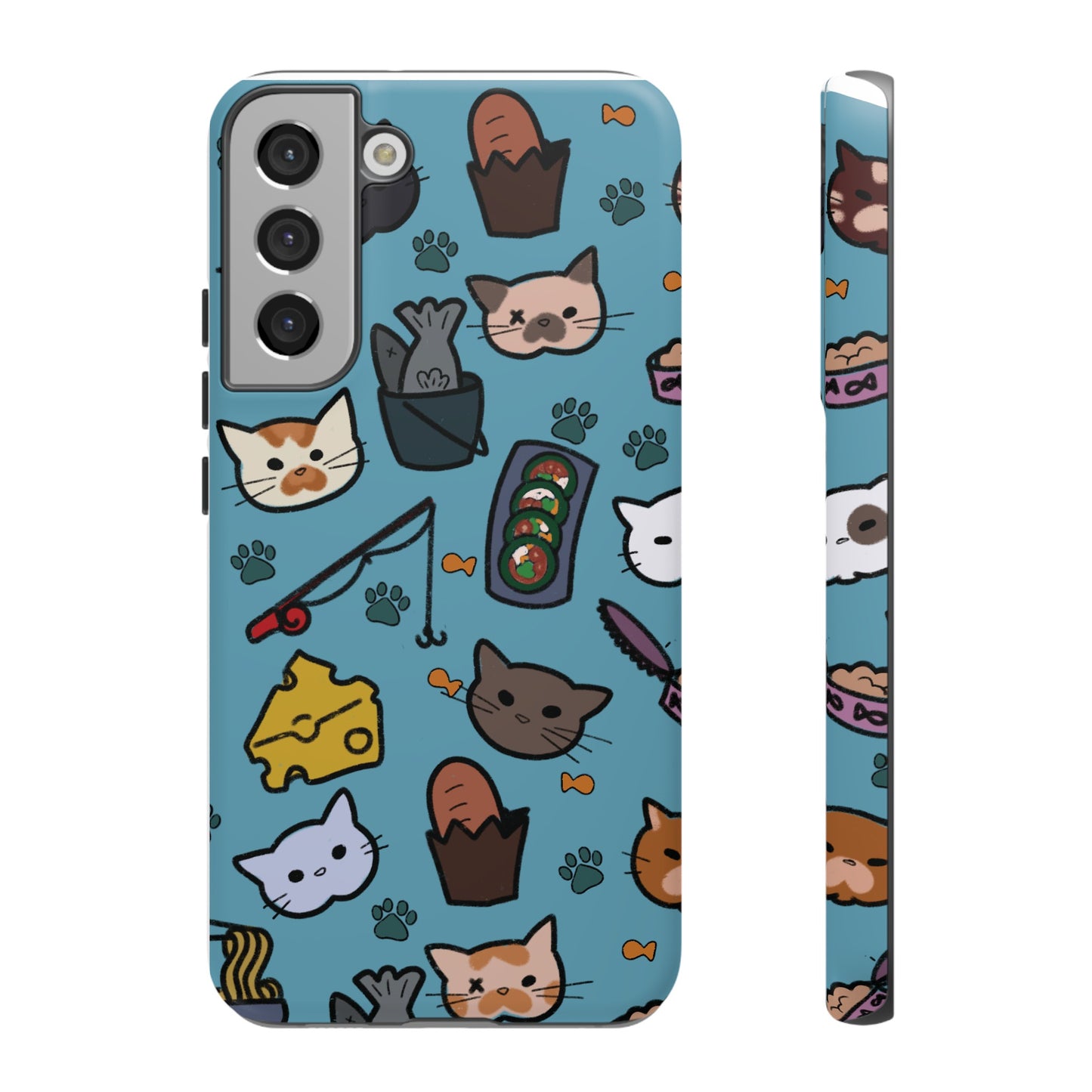 Cats! Blue Tough Cases