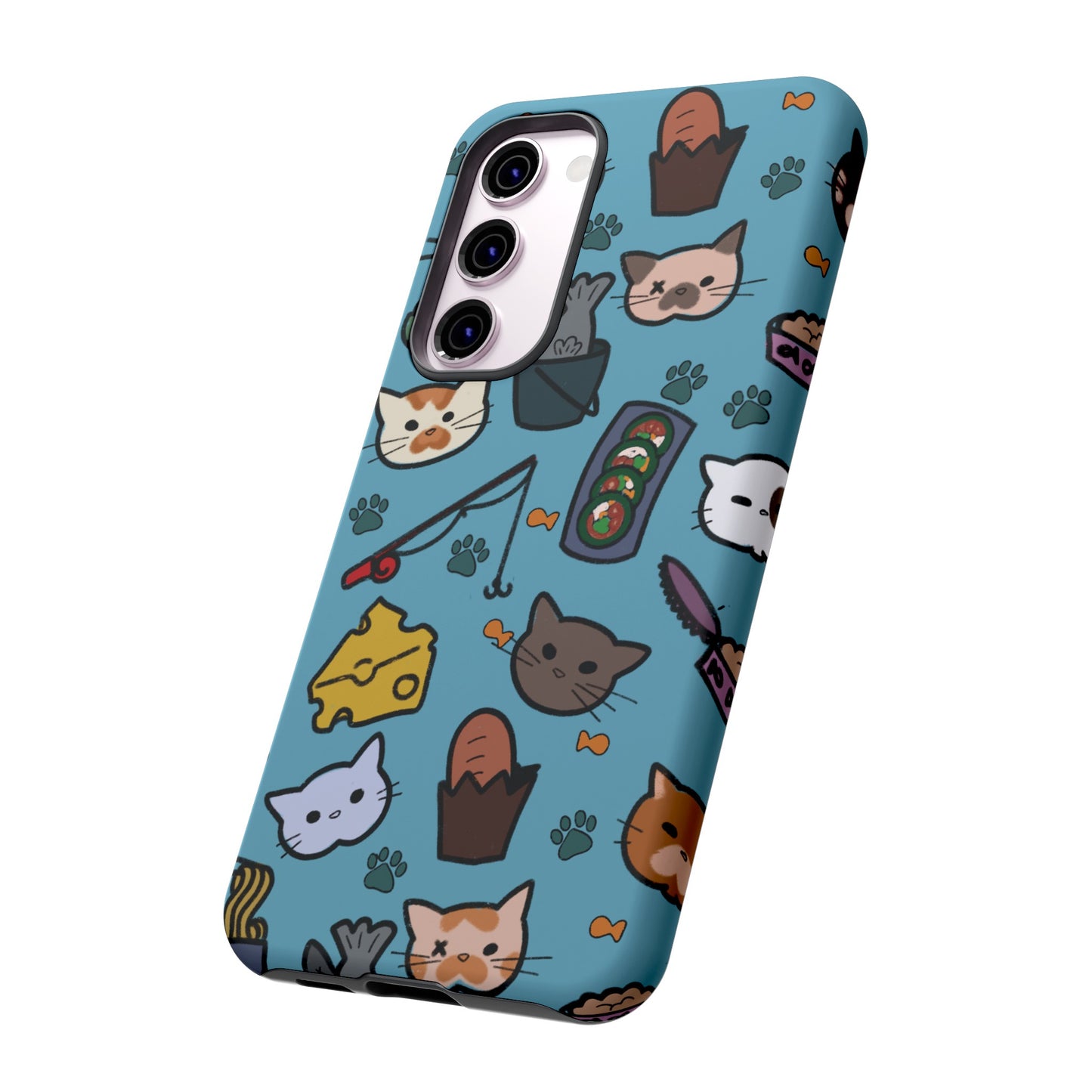 Cats! Blue Tough Cases