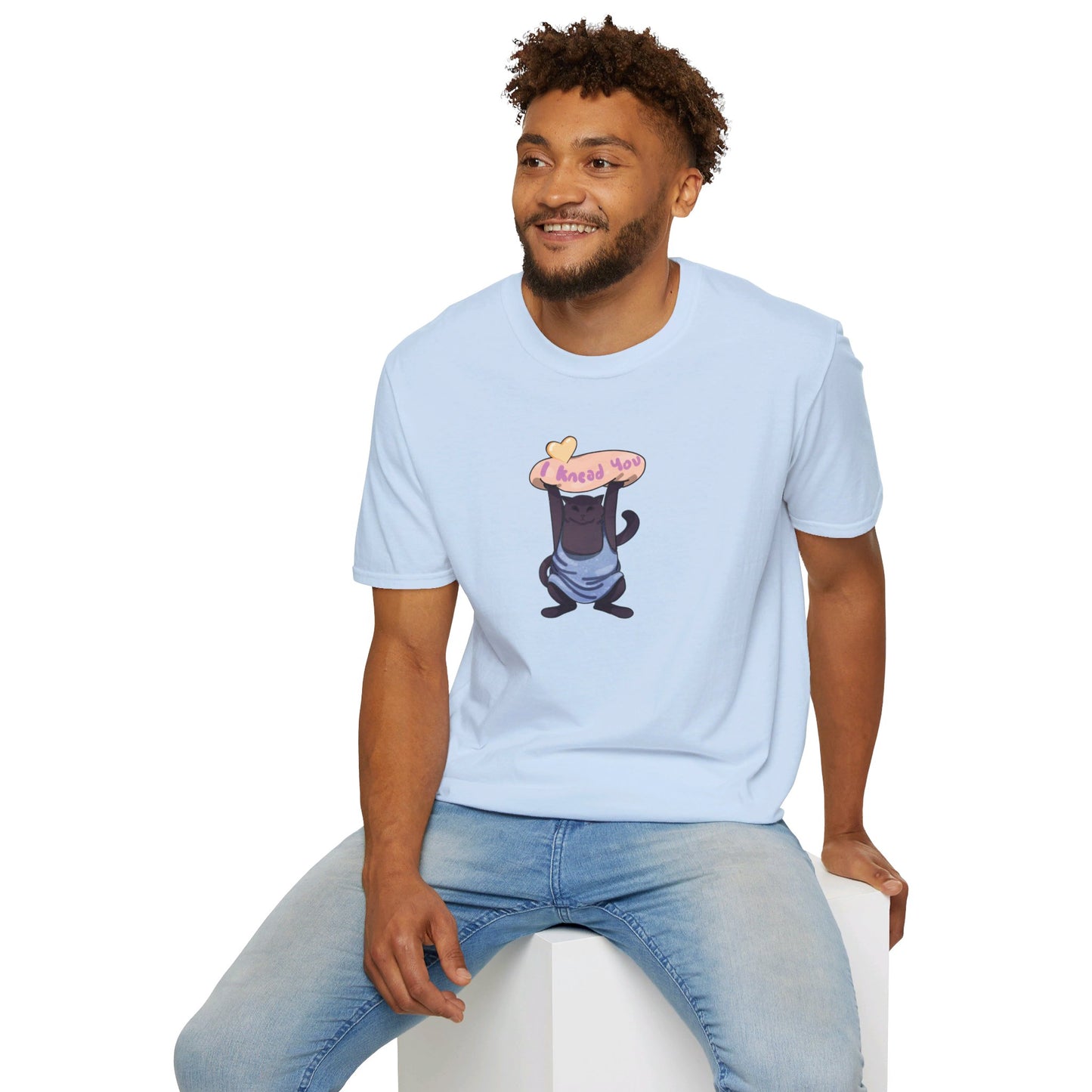 I knead You (Black Cat) Softstyle T-Shirt