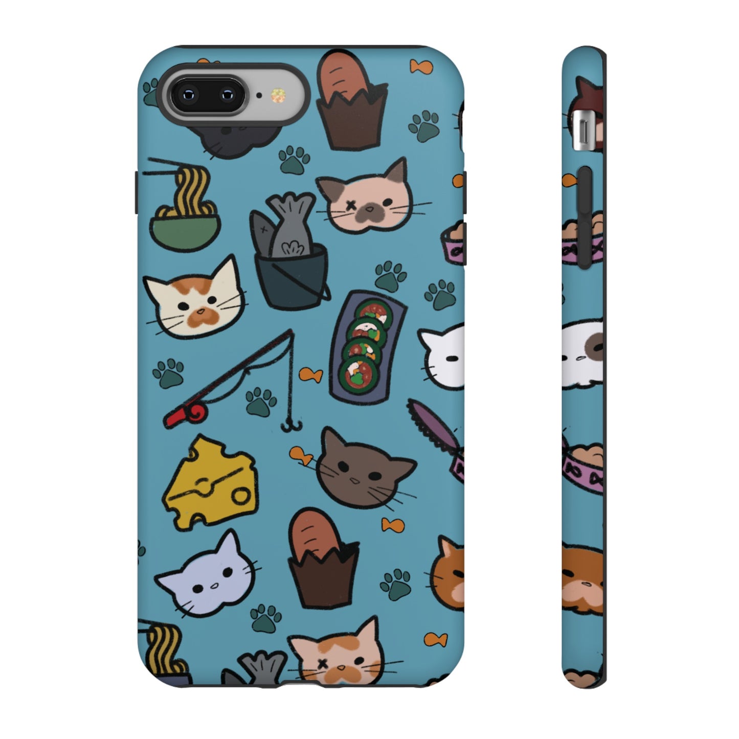 Cats! Blue Tough Cases