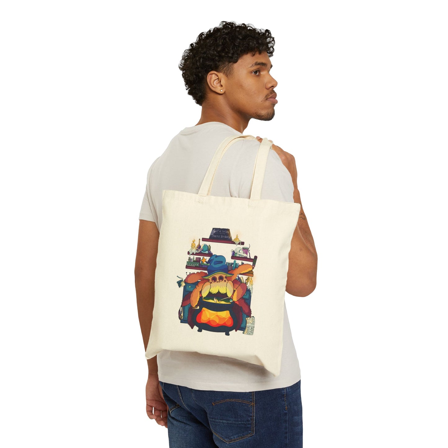 Grandpa Salty The Alchemist Arachnid! Halloween Bag