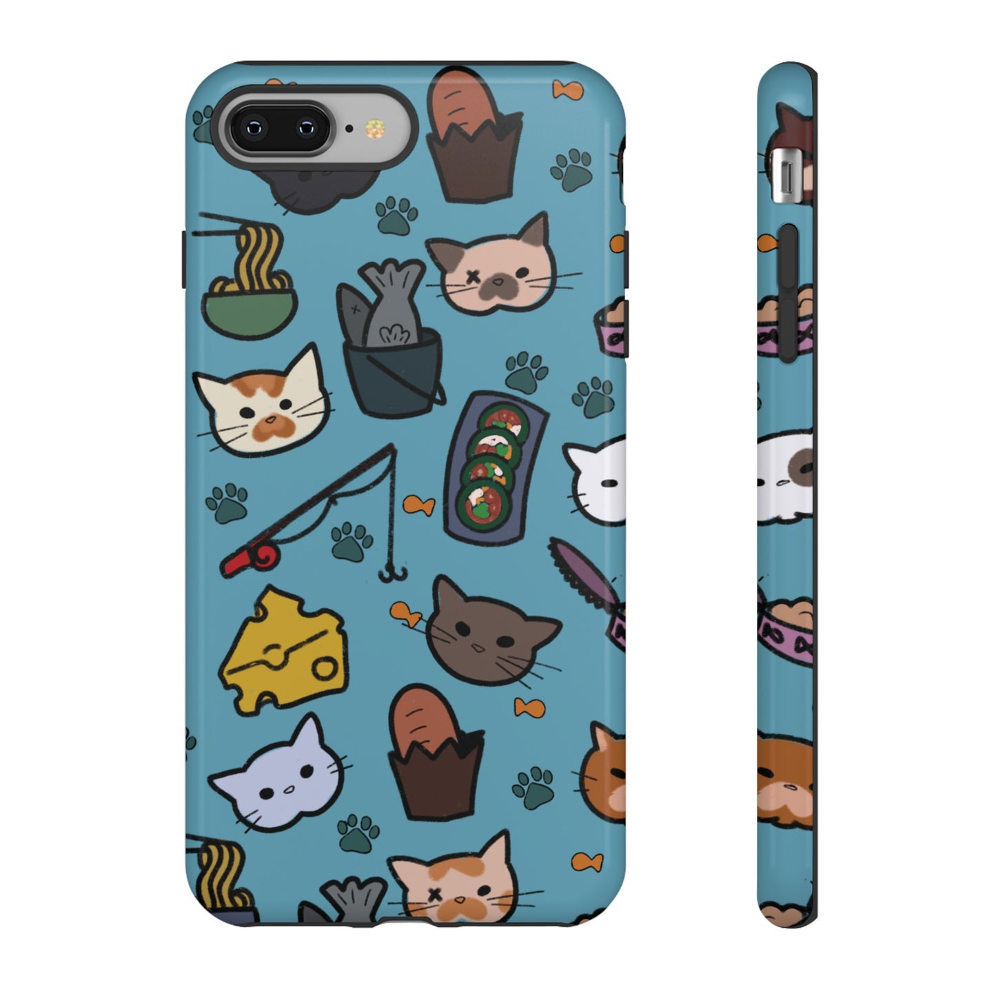 Cats! Blue Tough Cases