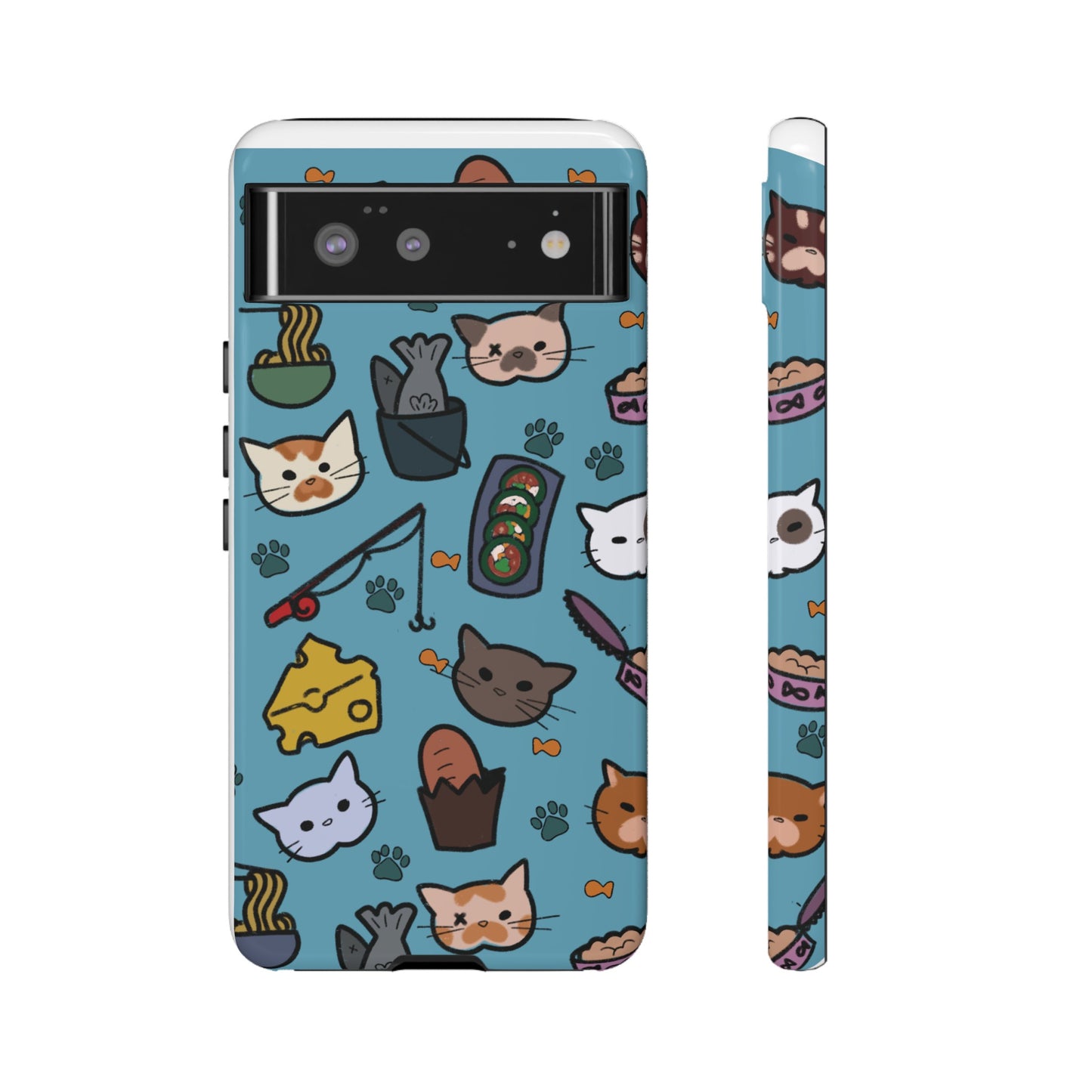 Cats! Blue Tough Cases