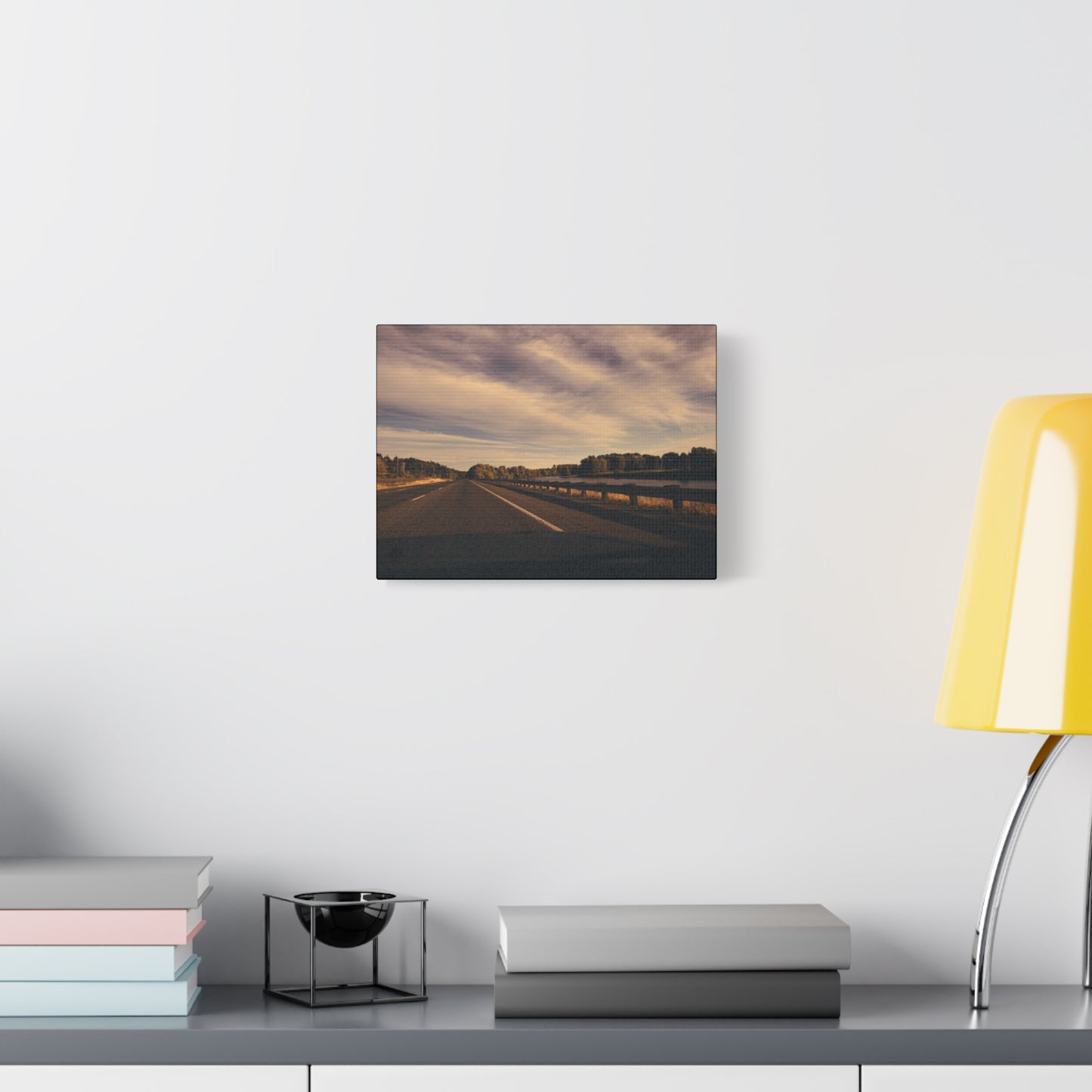 Scenic Road Trip Matte Canvas Print - 12" x 16"
