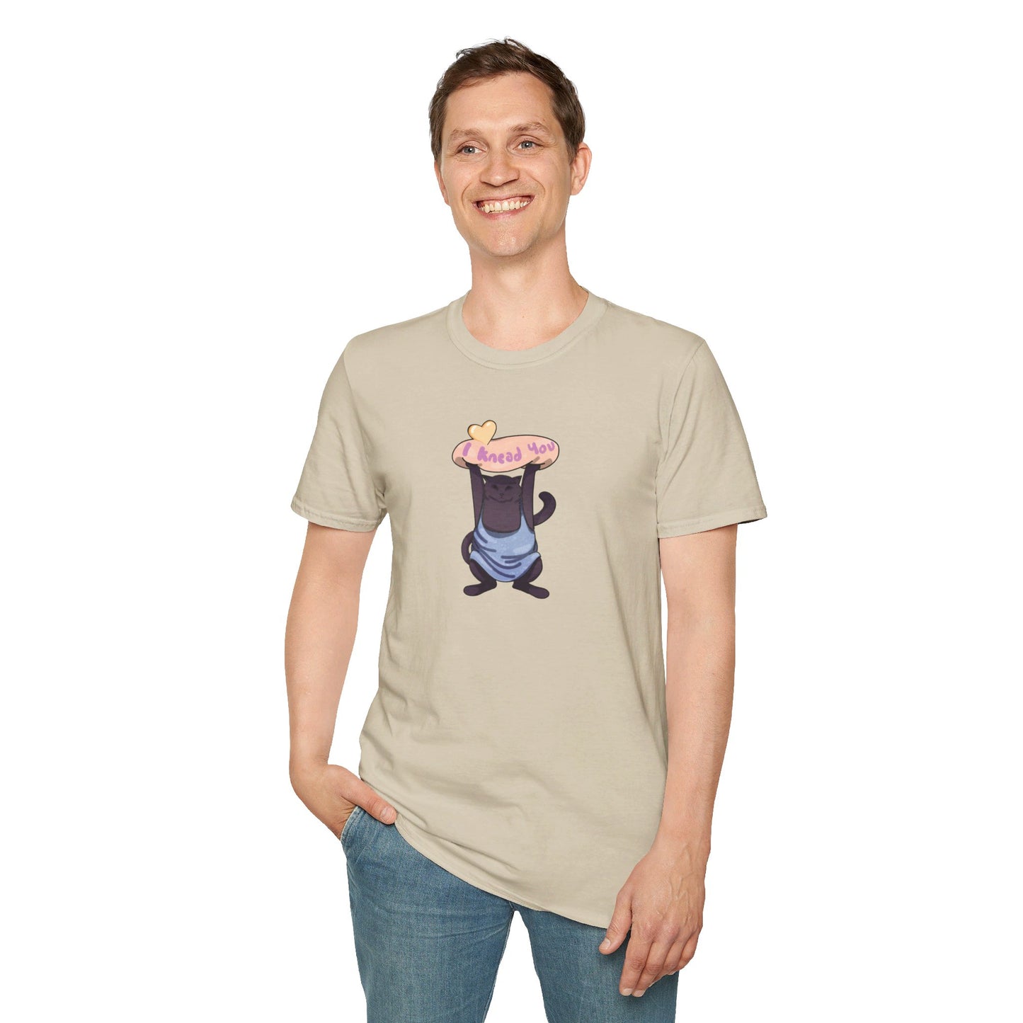 I knead You (Black Cat) Softstyle T-Shirt