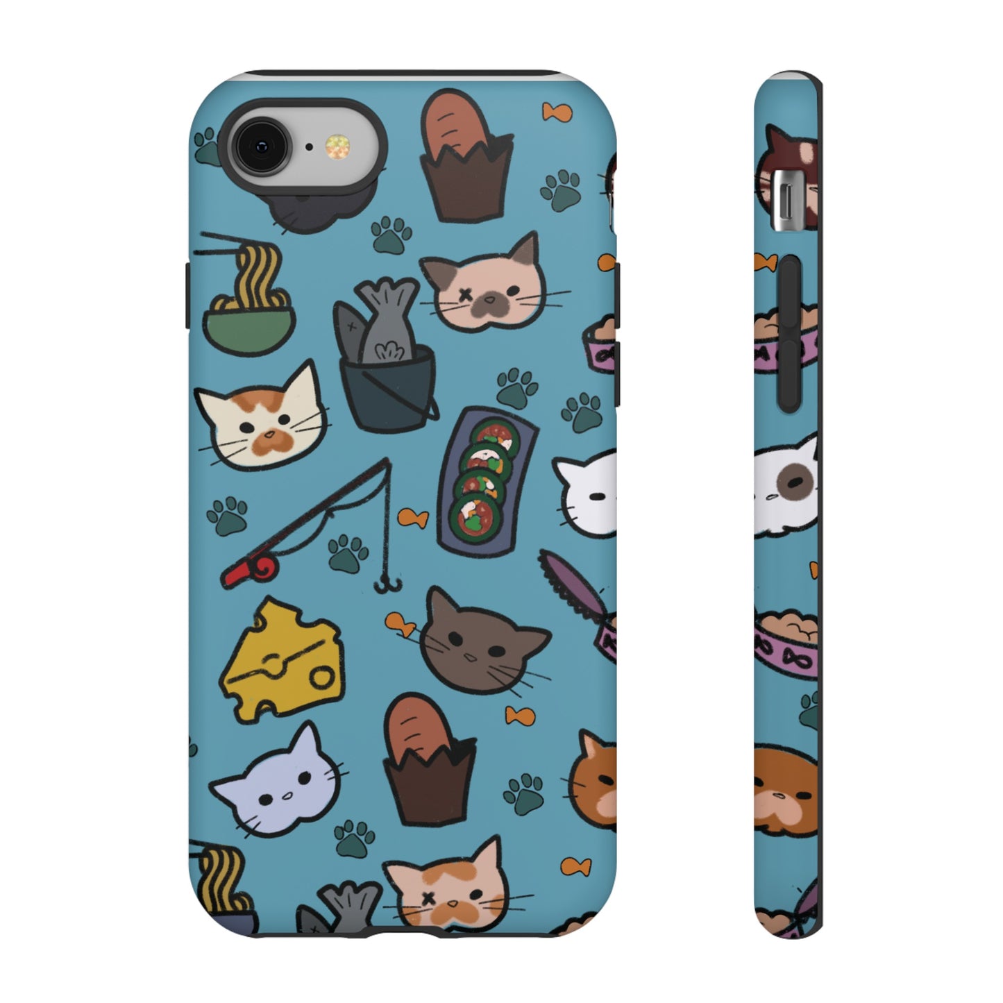 Cats! Blue Tough Cases