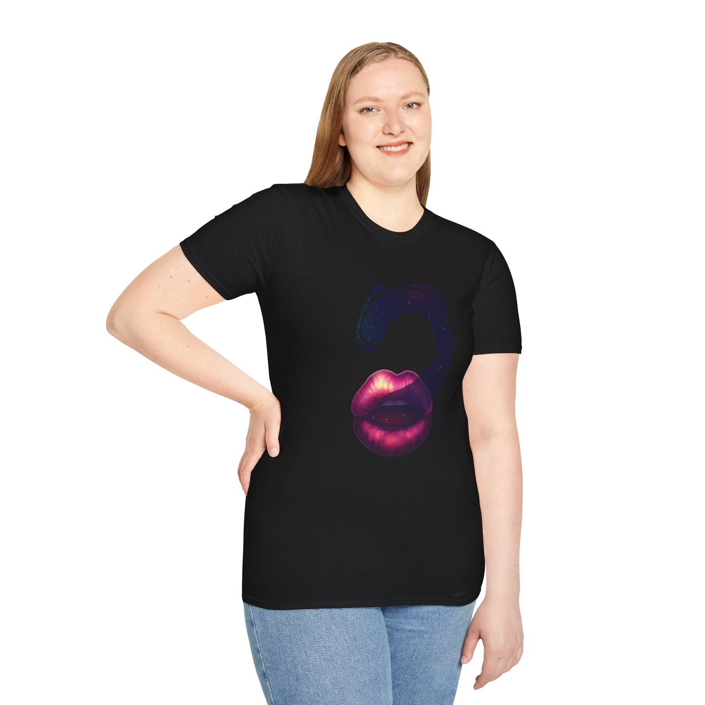 Kiss the Cosmos <3 Softstyle T-Shirt