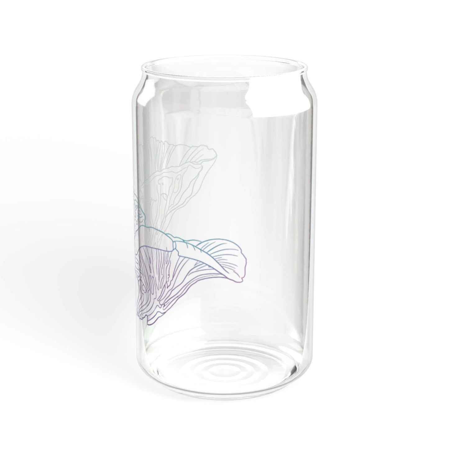 Mushroom Melody Sipper Glass, 16oz