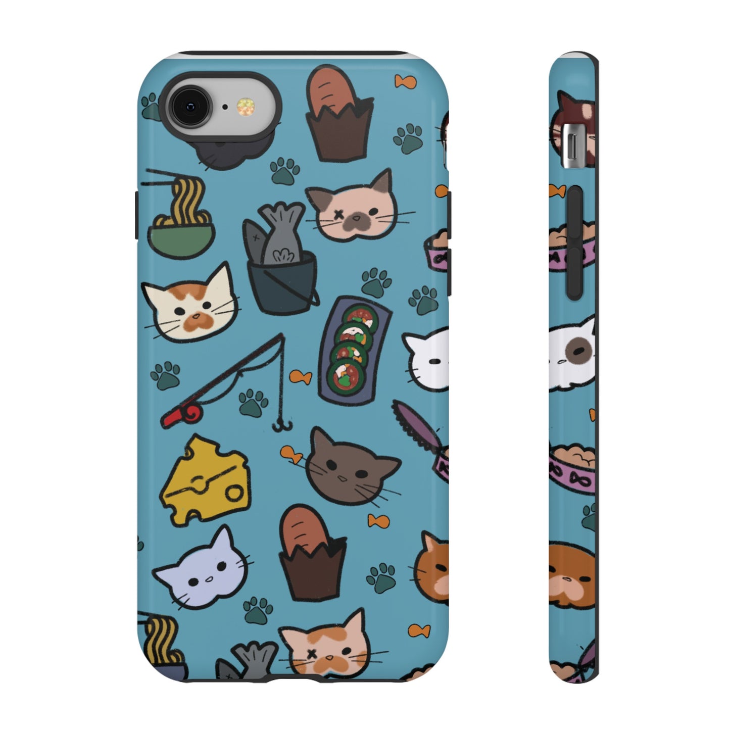 Cats! Blue Tough Cases