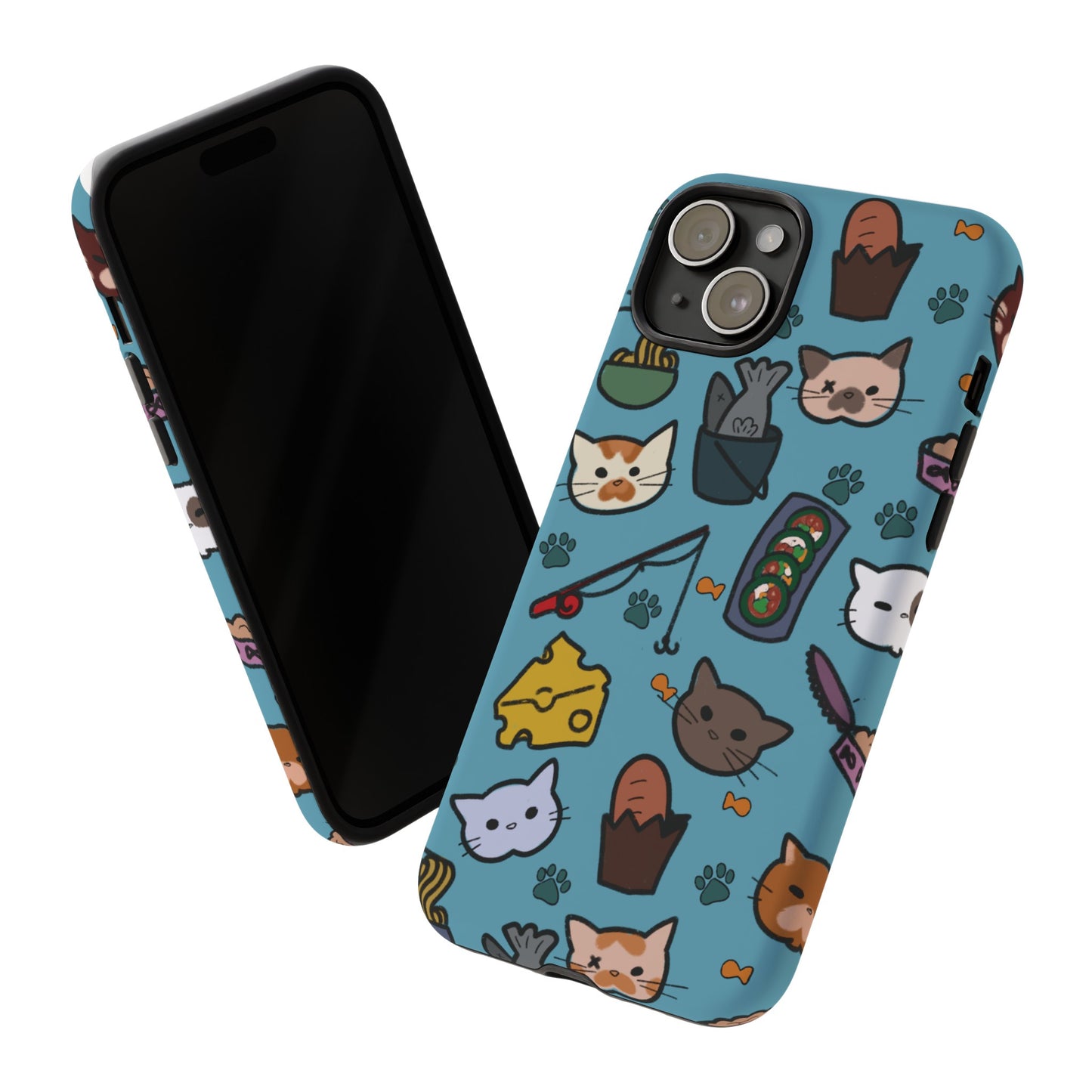 Cats! Blue Tough Cases