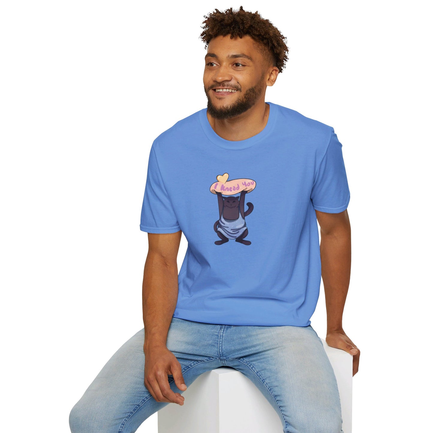 I knead You (Black Cat) Softstyle T-Shirt