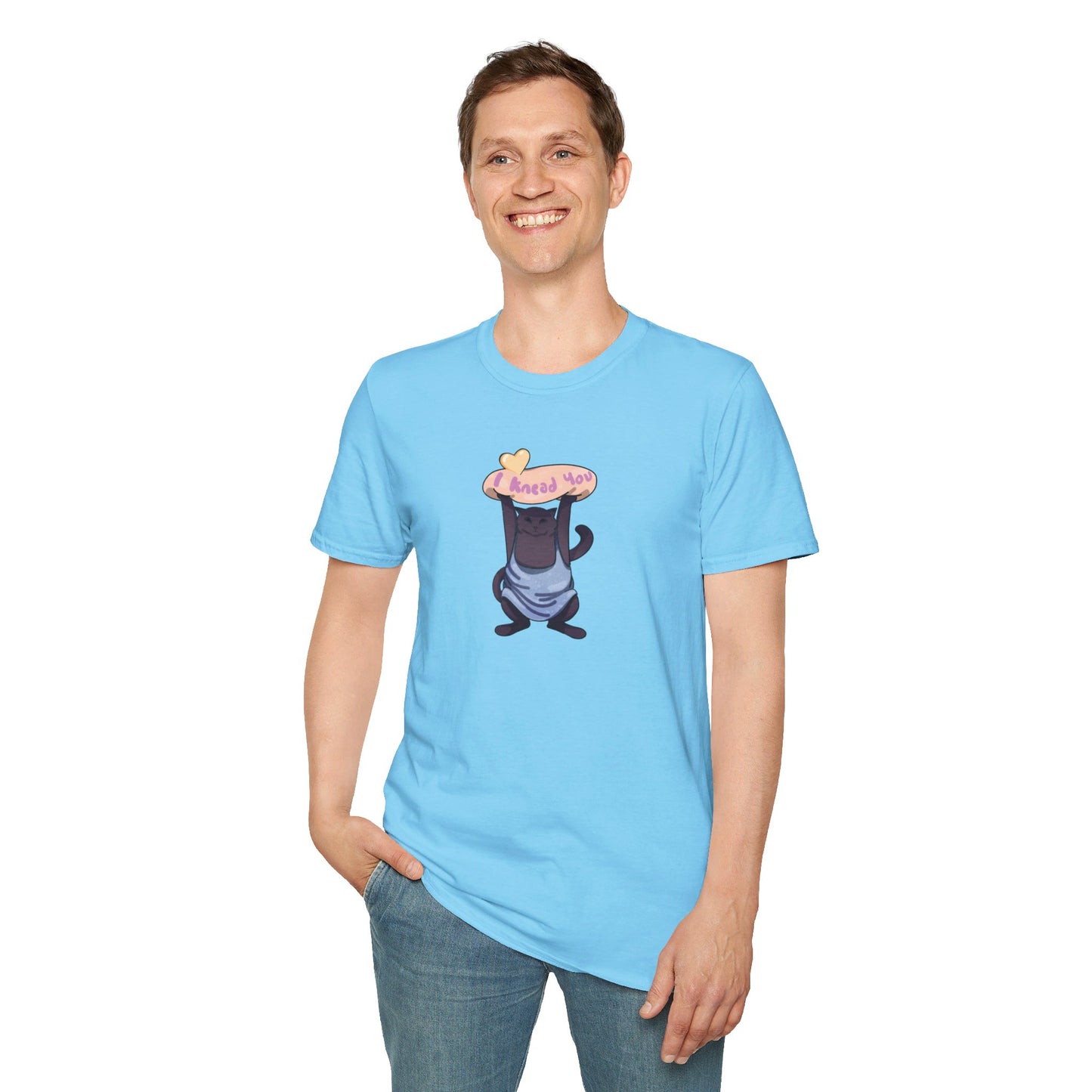 I knead You (Black Cat) Softstyle T-Shirt