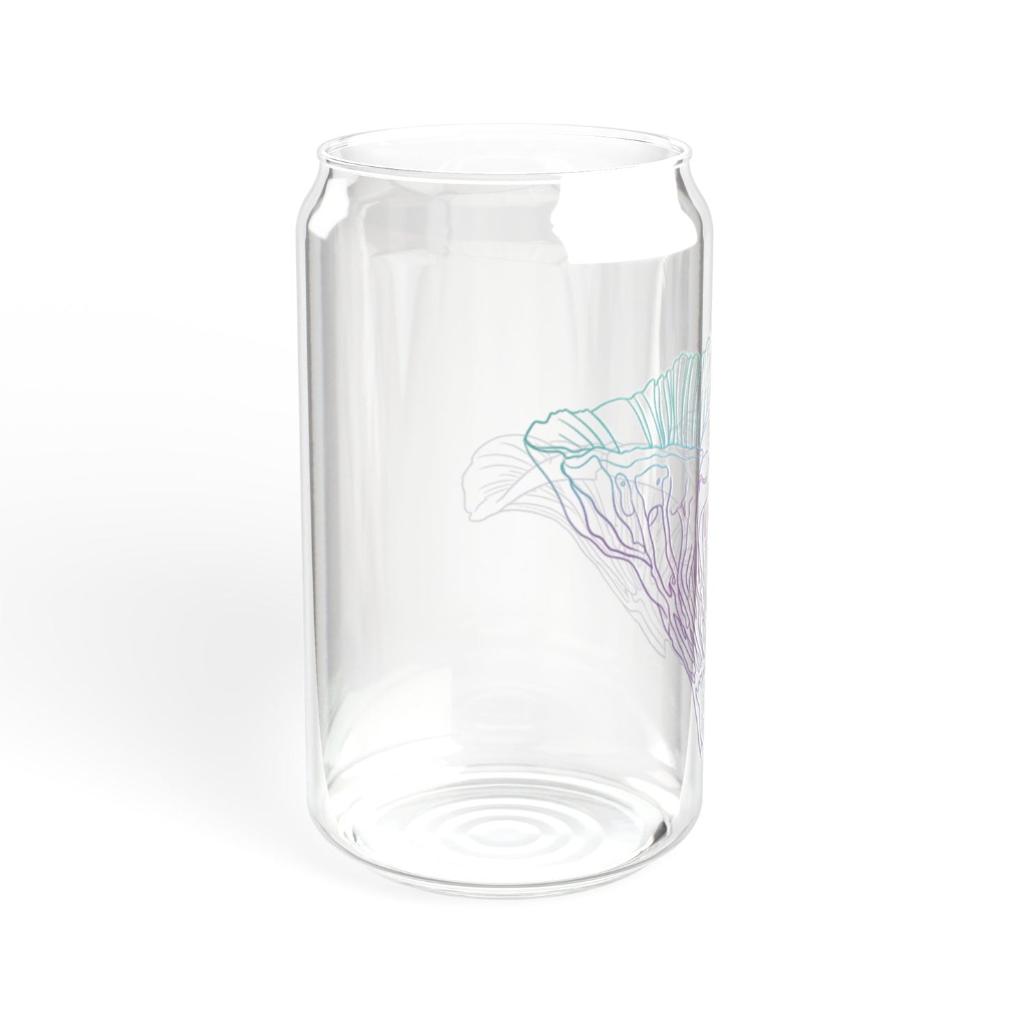 Mushroom Melody Sipper Glass, 16oz