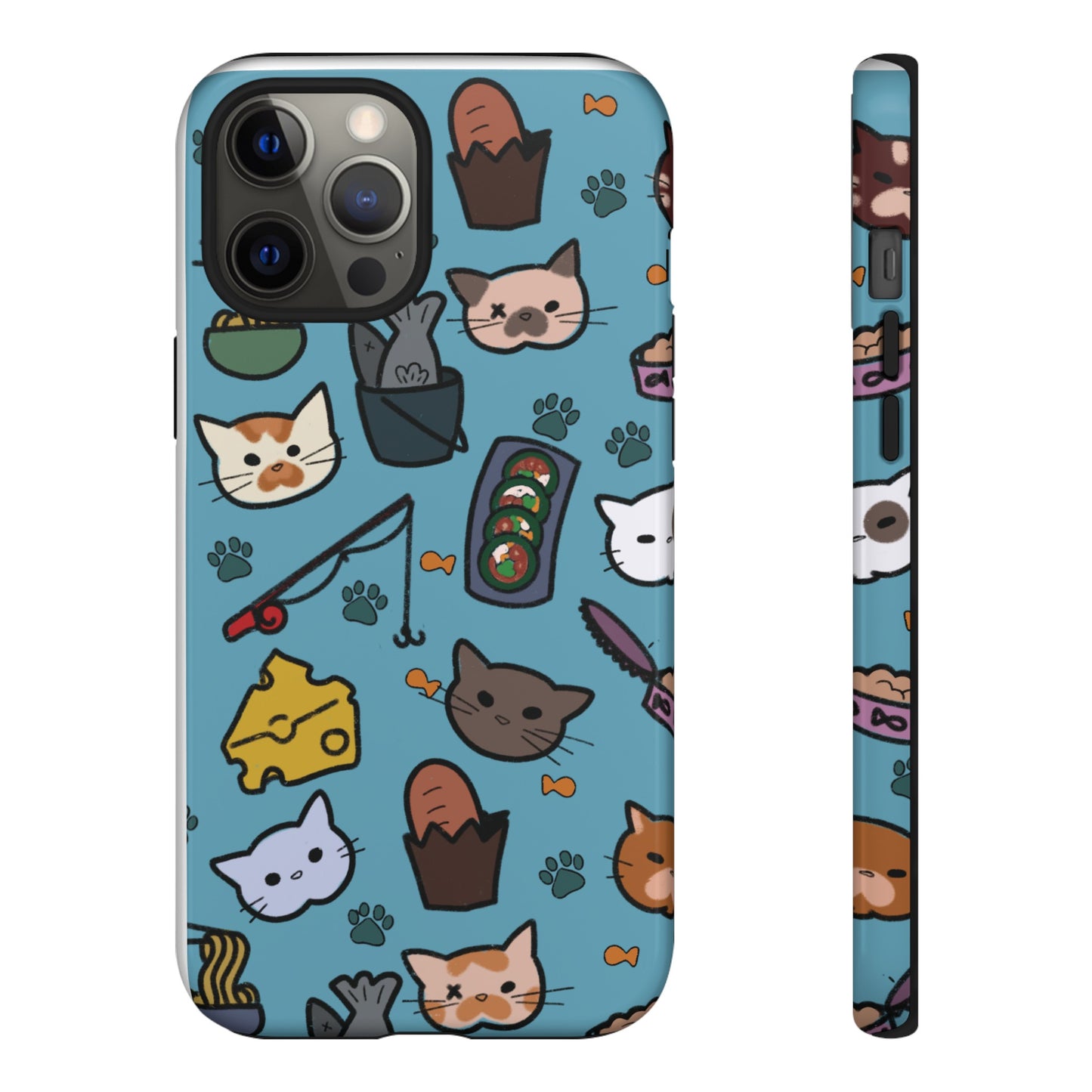 Cats! Blue Tough Cases