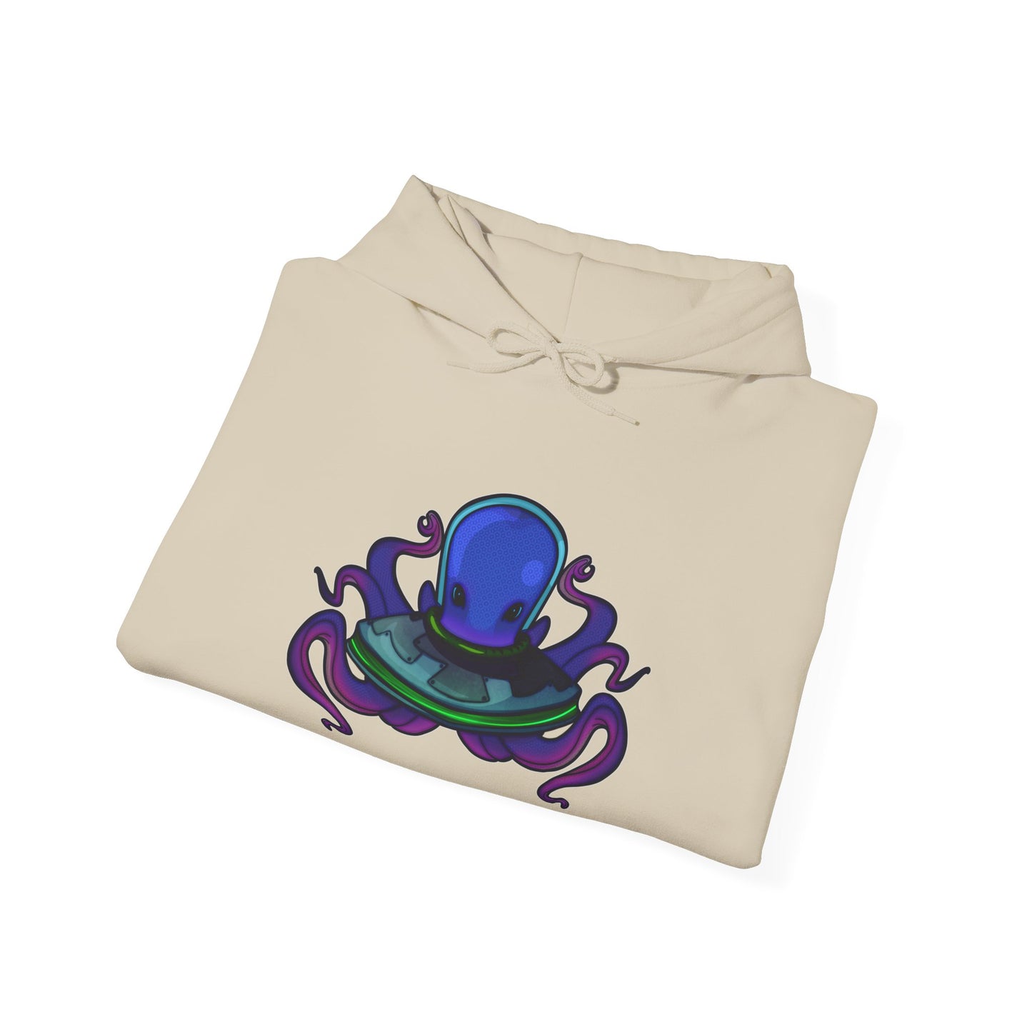 Alien Octopus Heavy Blend™ Hooded Sweatshirt