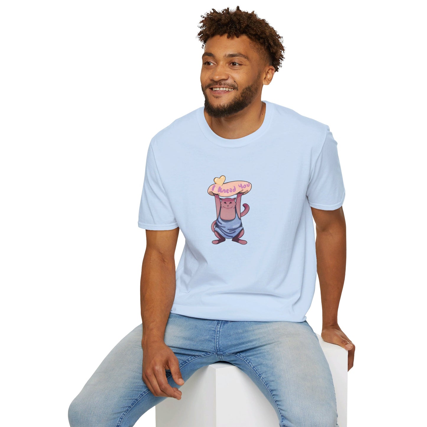 I knead you (beige cat) Softstyle T-Shirt