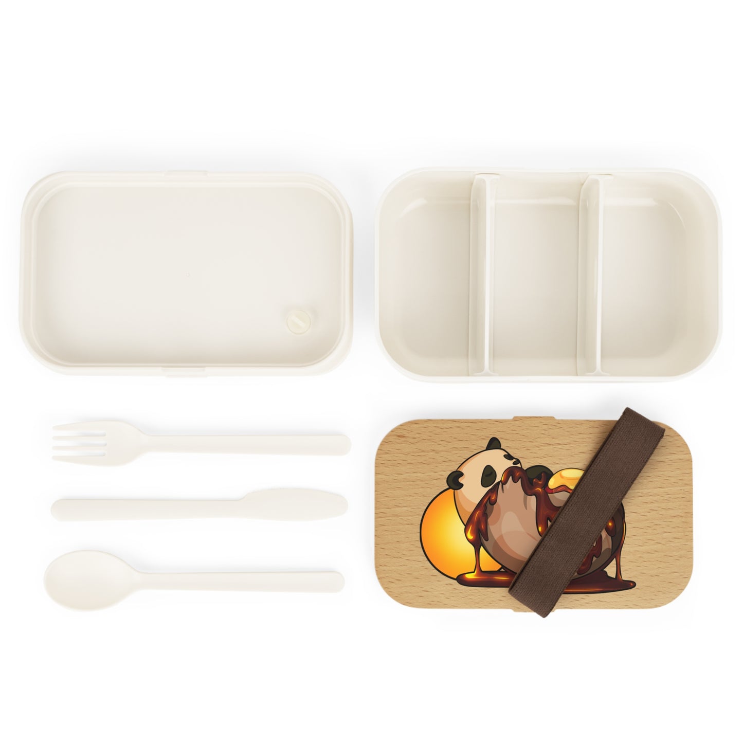 Panda Pancakes Bento Lunch Box